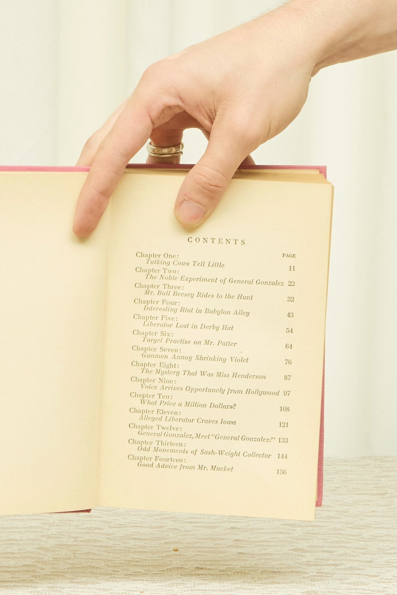 Vintage "The Voice of the Lobster) Book (1930)