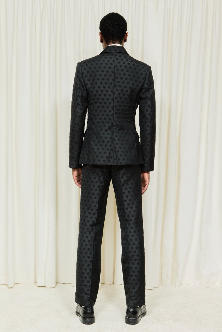 Walt Polkadot Jacquard Blazer