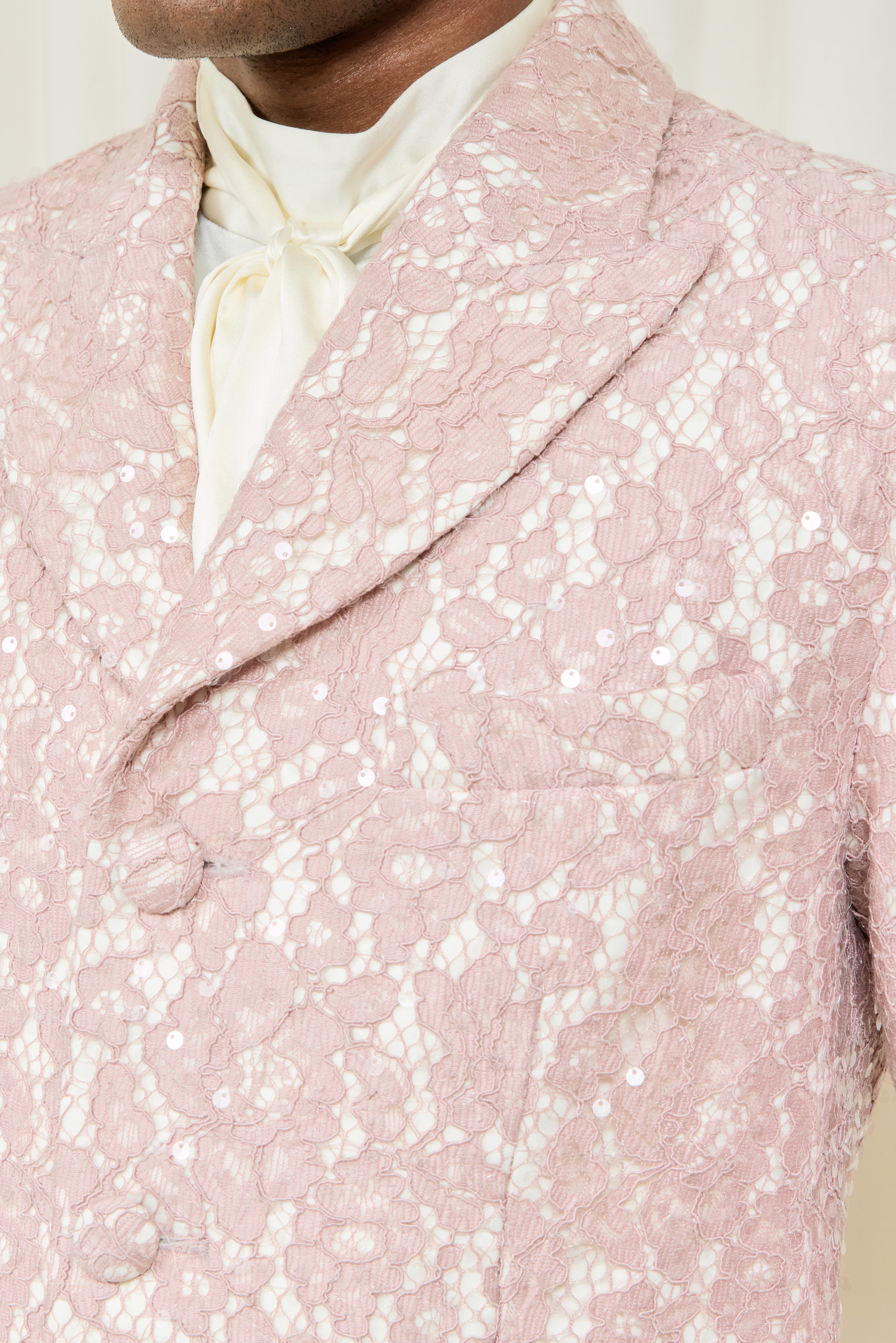 Walt Sequin Lace Blazer