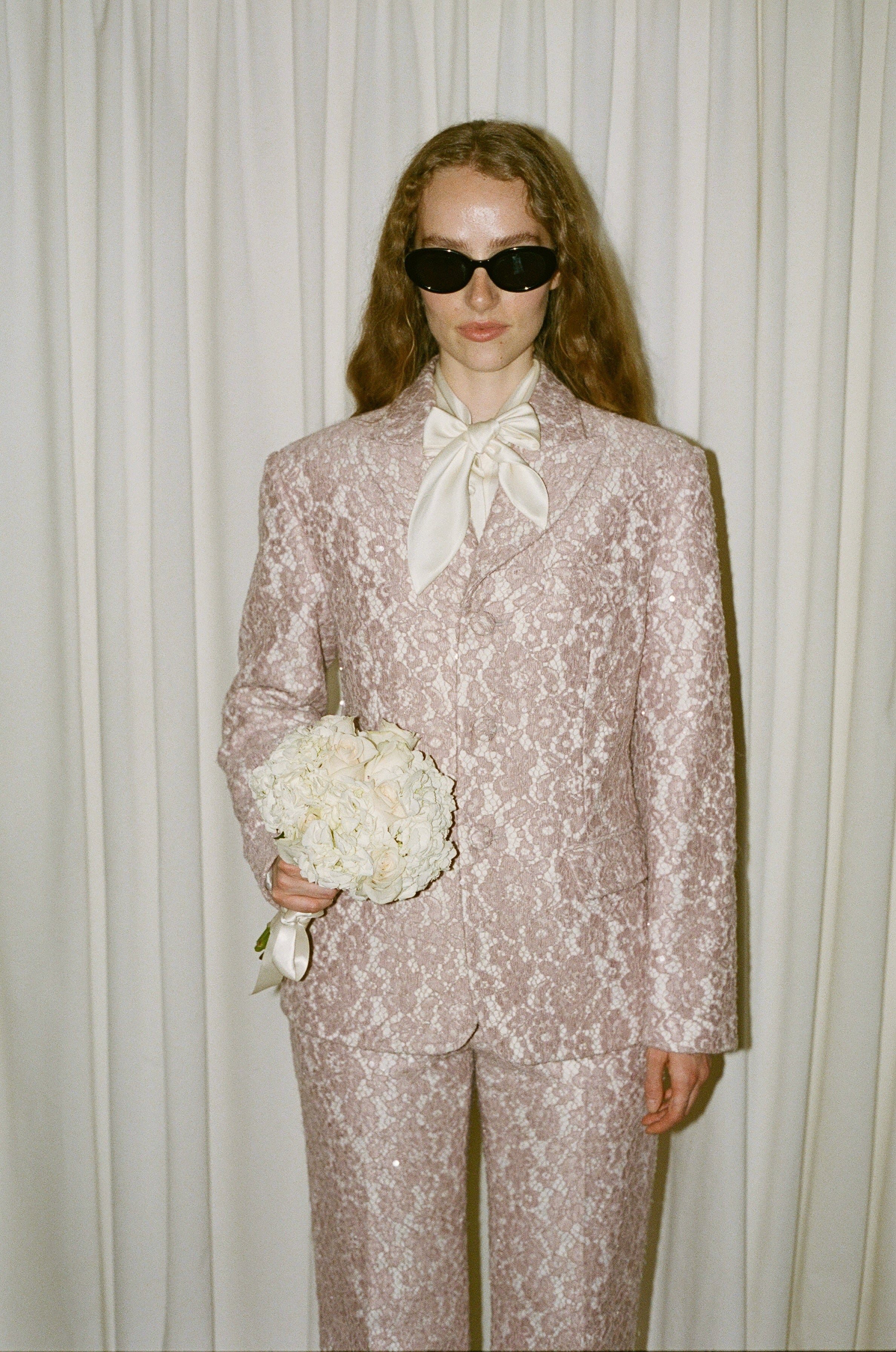 Walt Sequin Lace Blazer