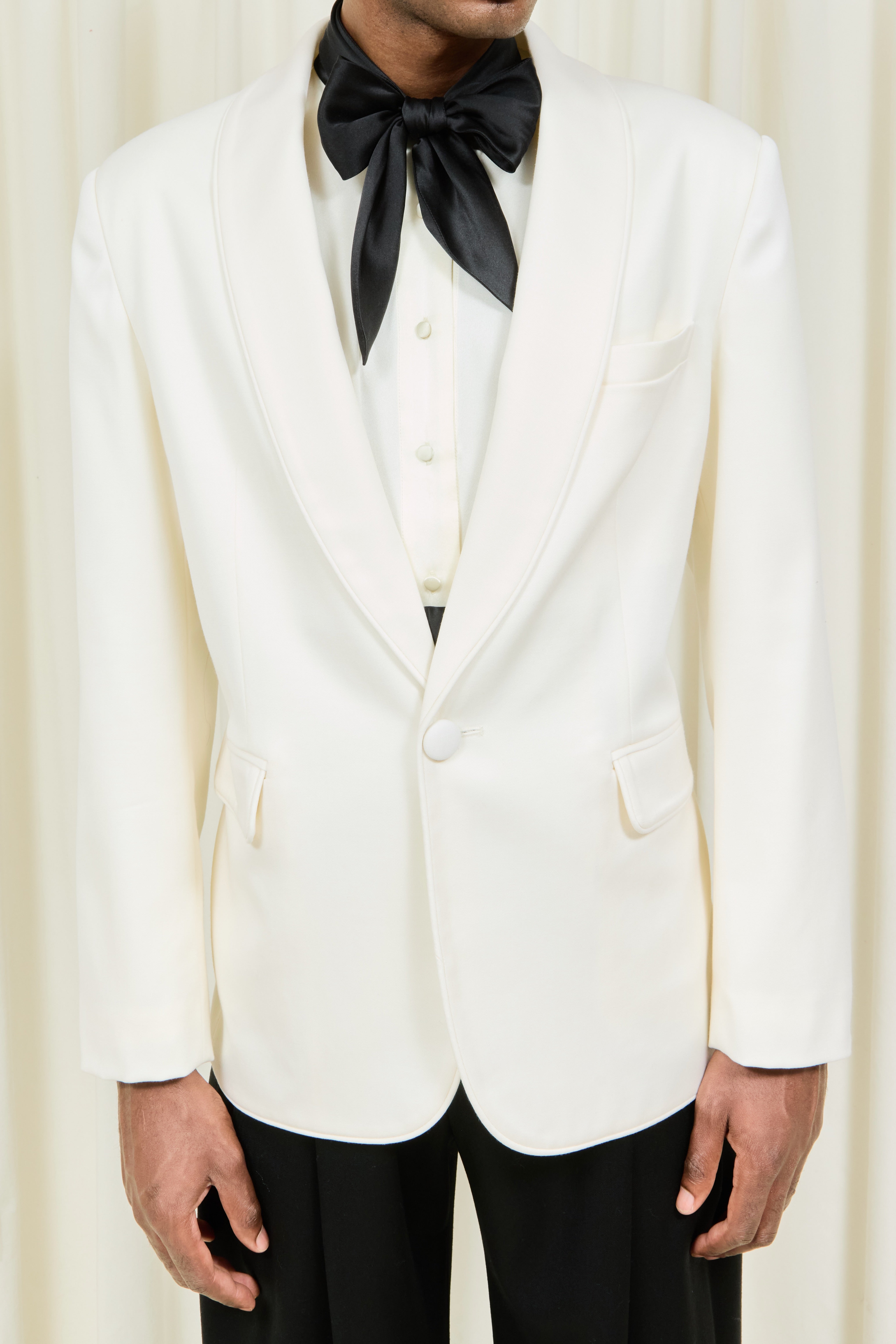 Wesley Piped Tuxedo Blazer