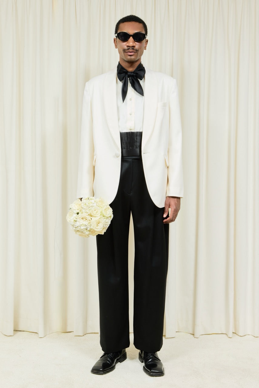 Wesley Piped Tuxedo Blazer