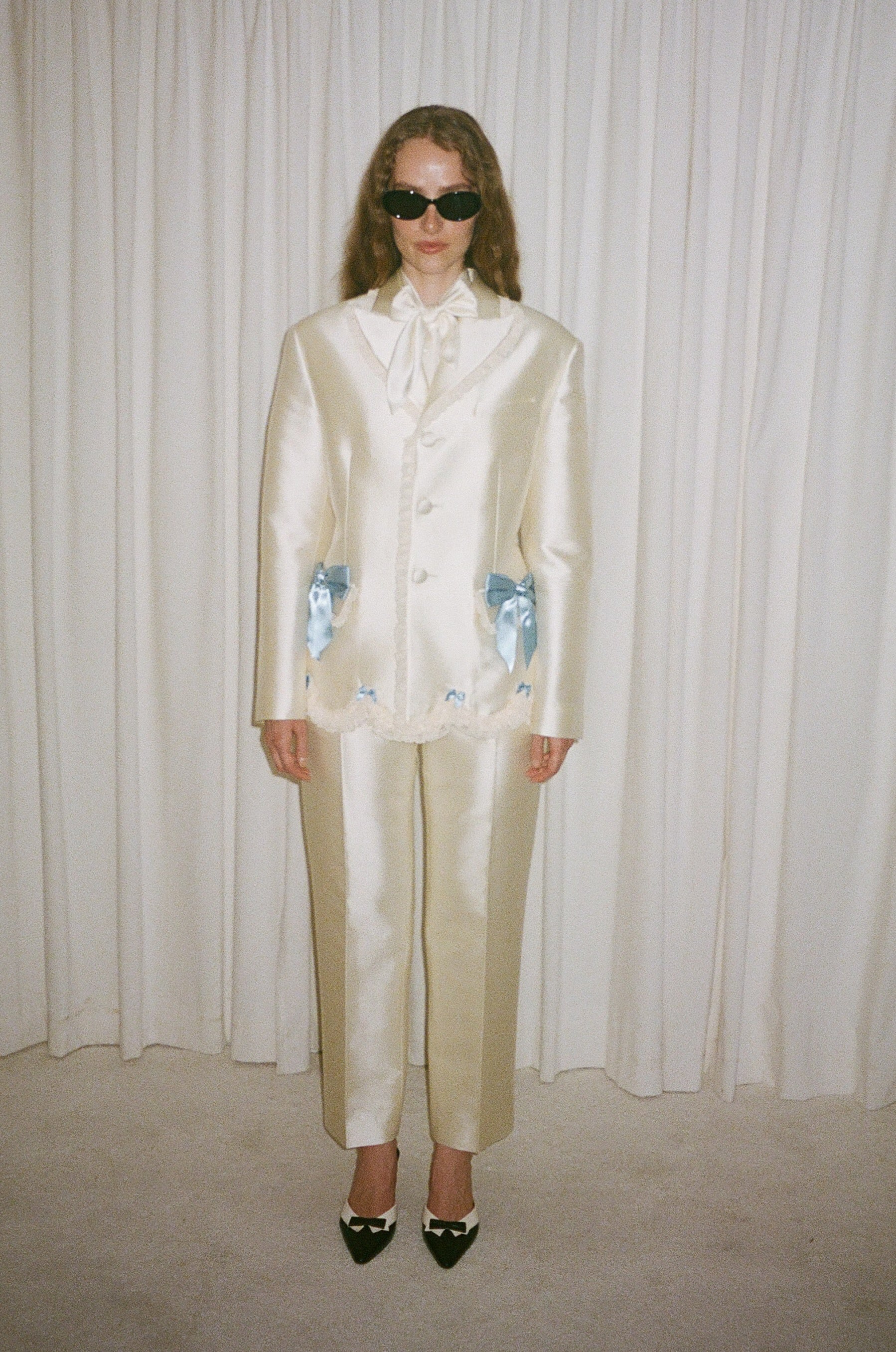 Whitley Bow Cake Blazer