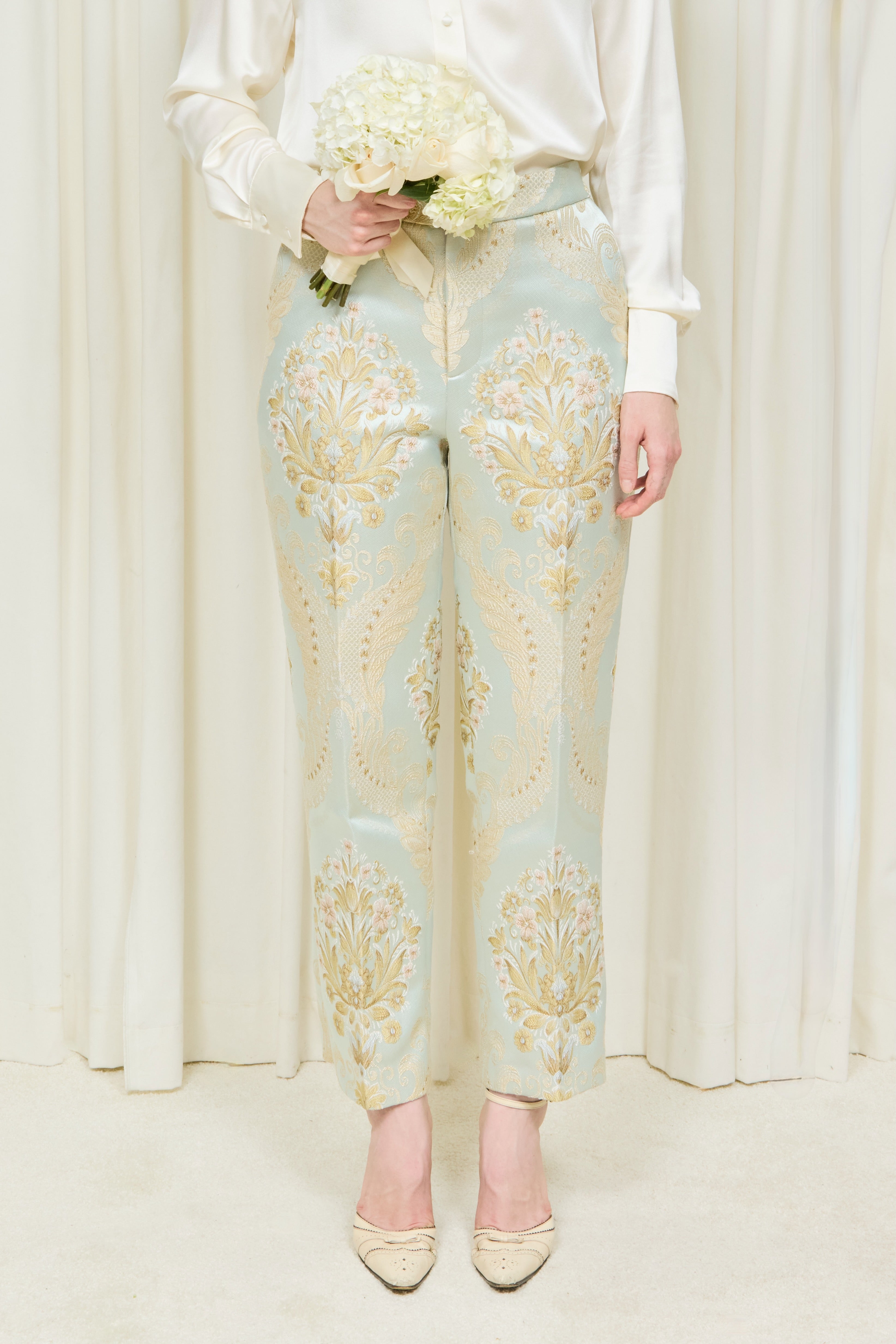 Willie Regal Brocade Trouser