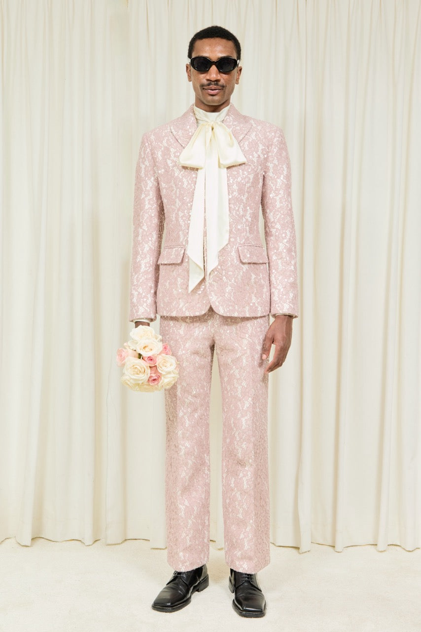 Willie Sequin Lace Trouser