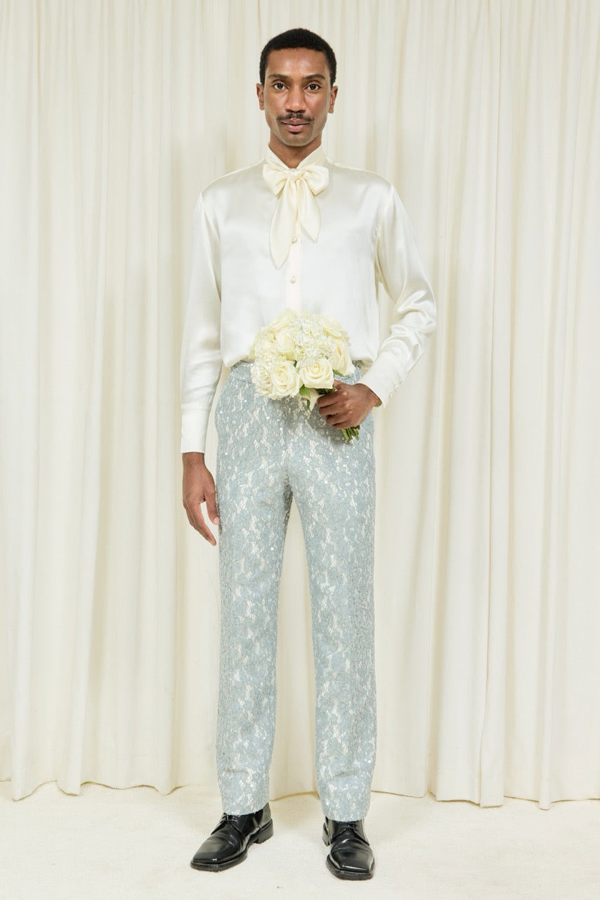 Willie Sequin Lace Trouser