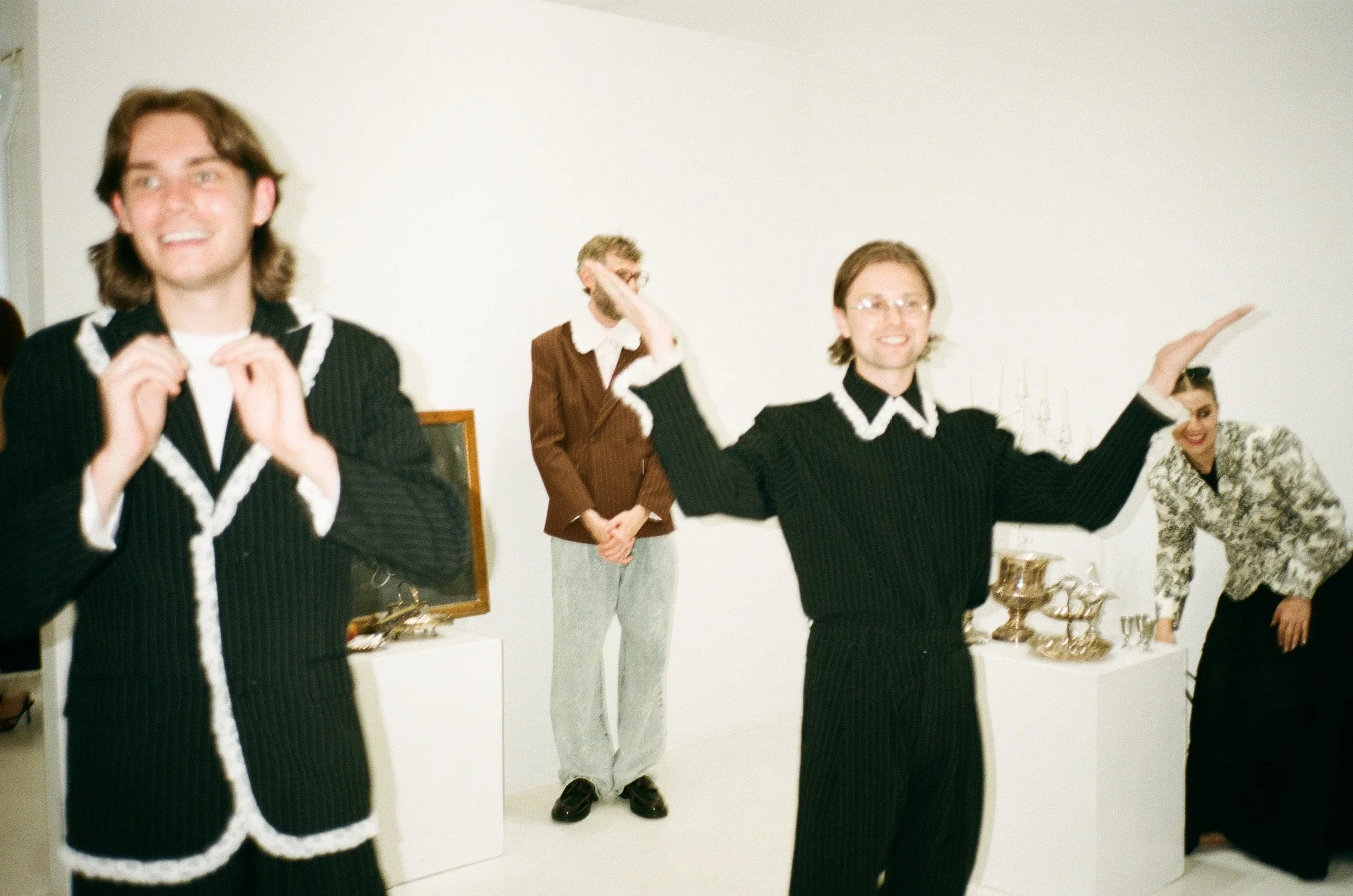 Behind the Scenes at the Tanner Fletcher SS25 Presentation “The Artist’s Dilemma”