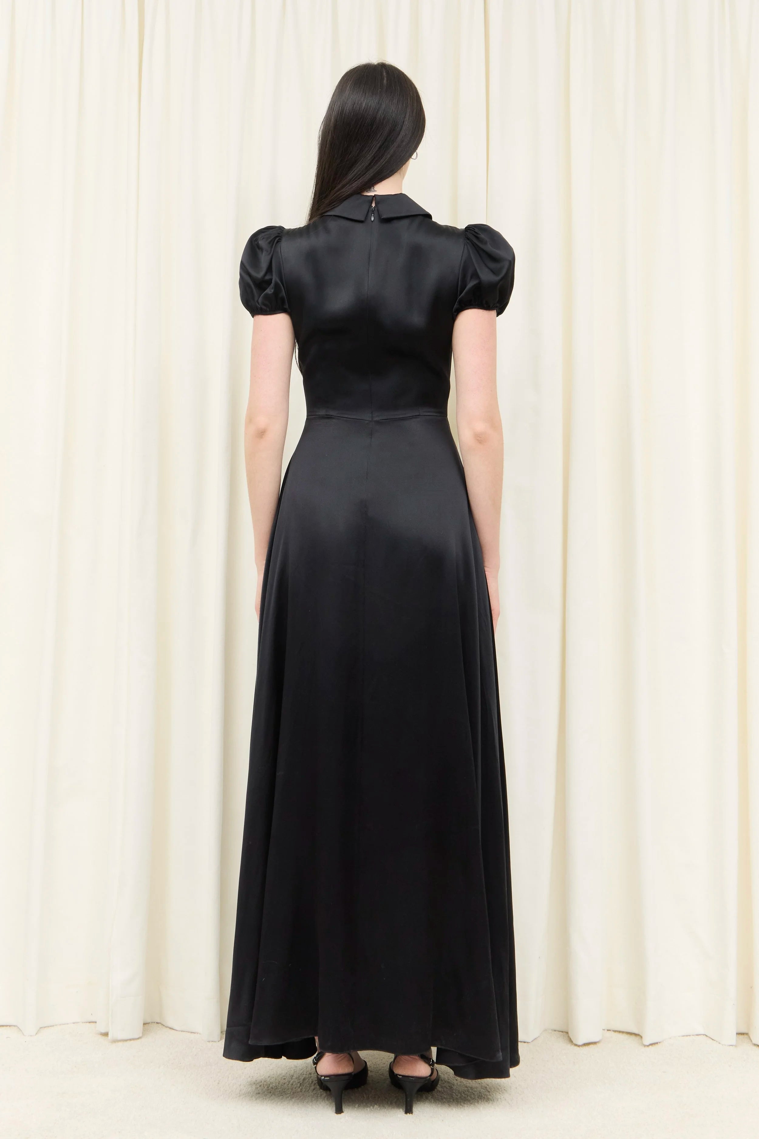 Dorris Puff Sleeve Gown
