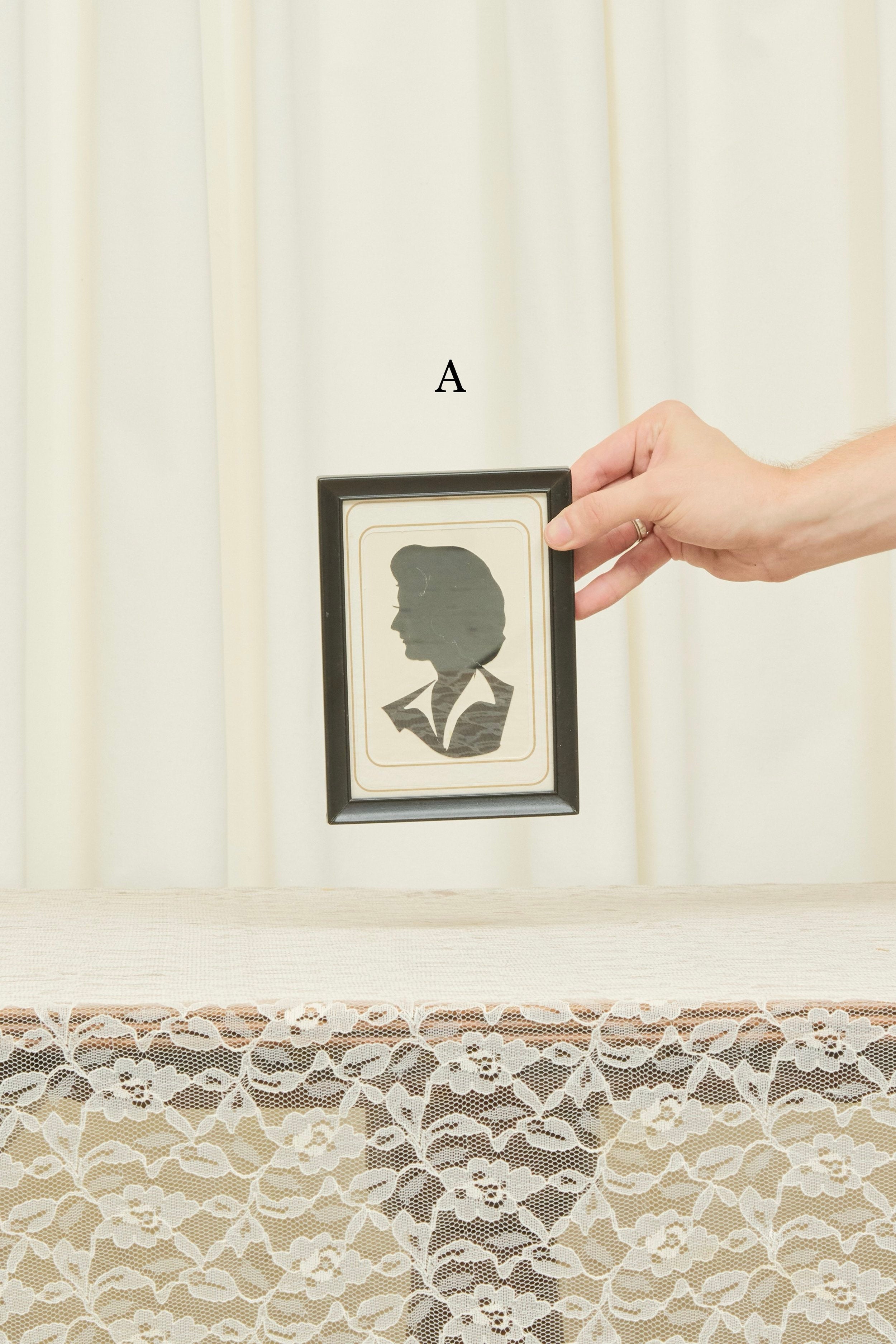 Vintage Silhouette Portraits