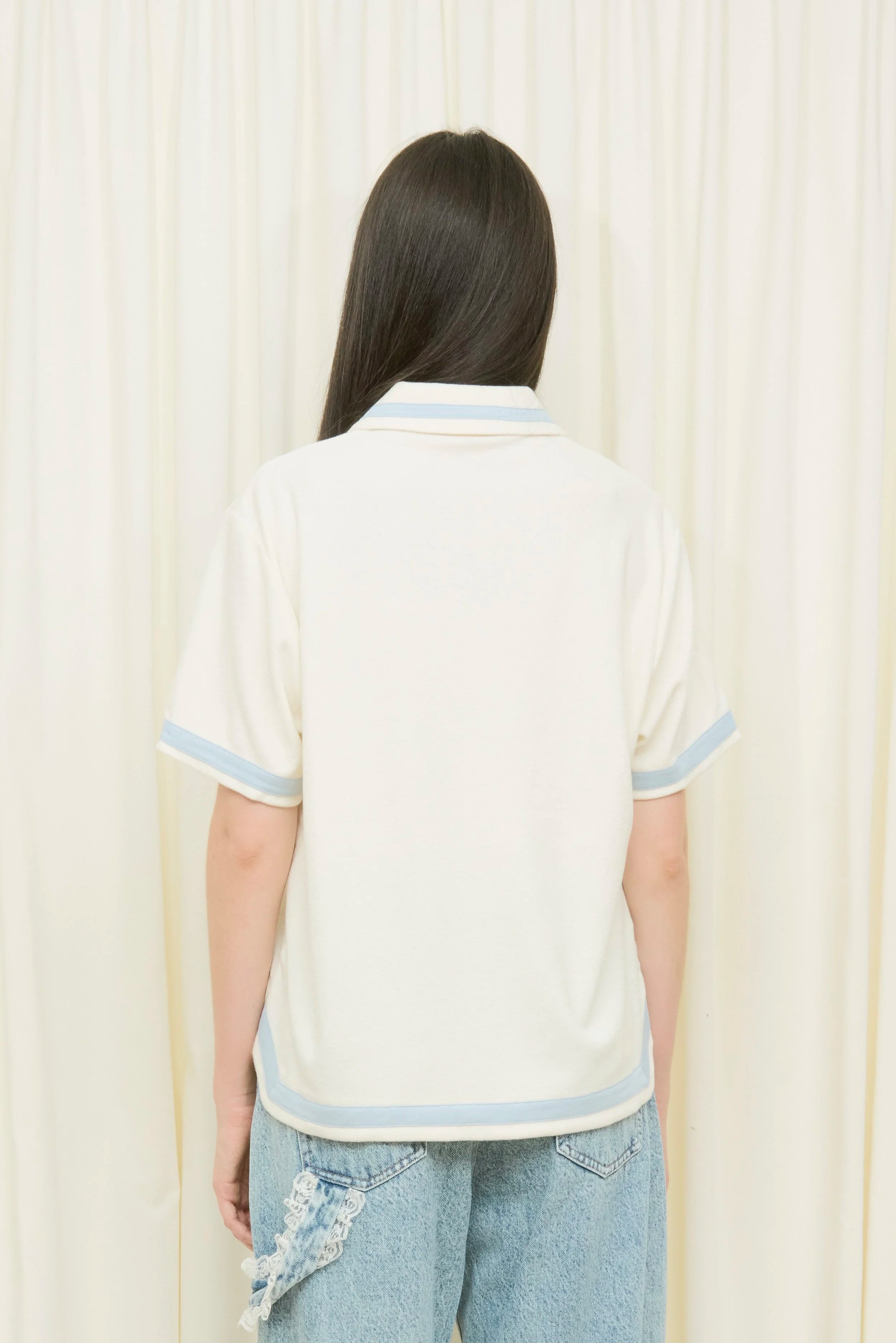Orson Velour Quarter Zip Polo