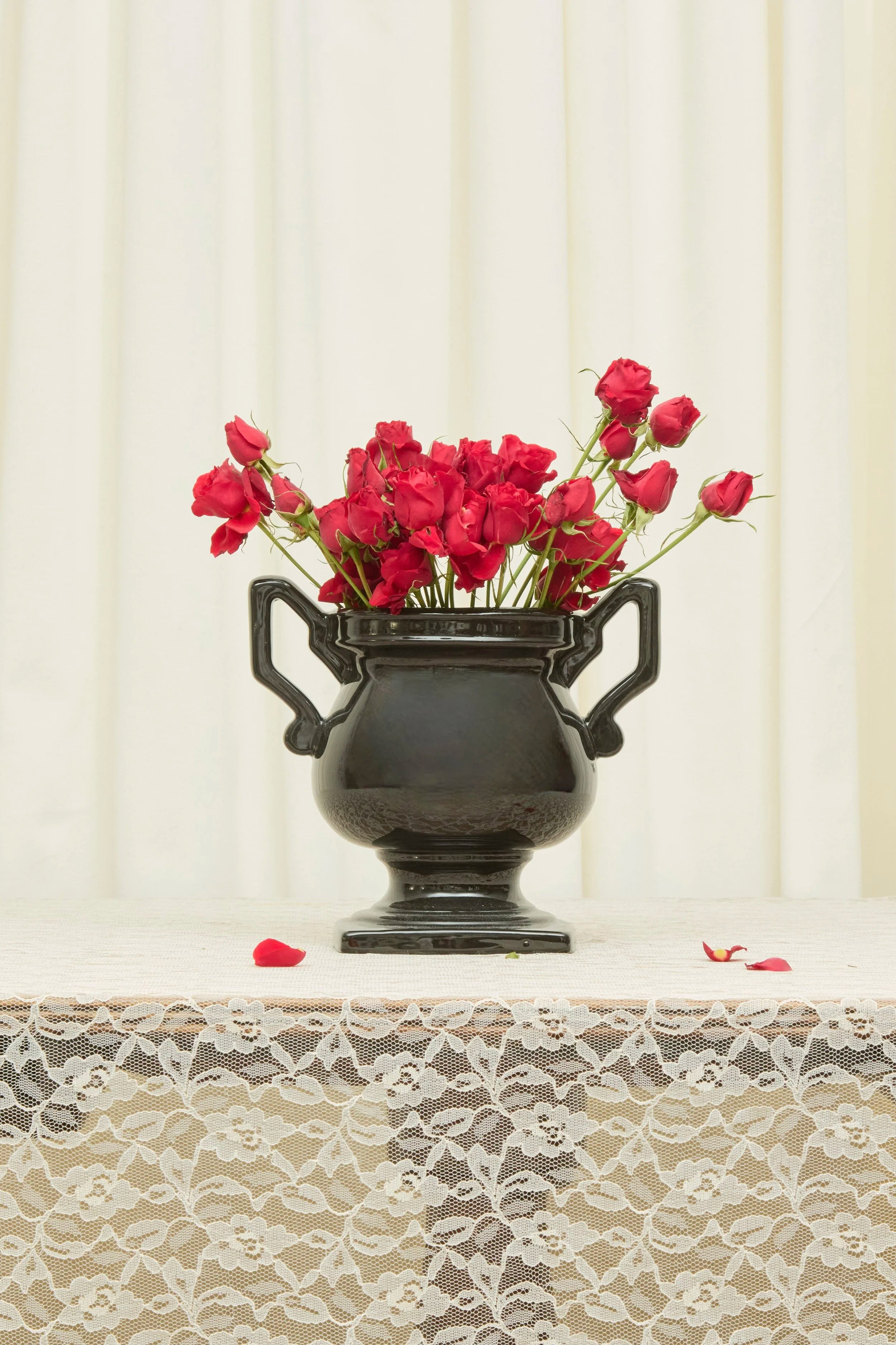 Vintage Double Handled Vase