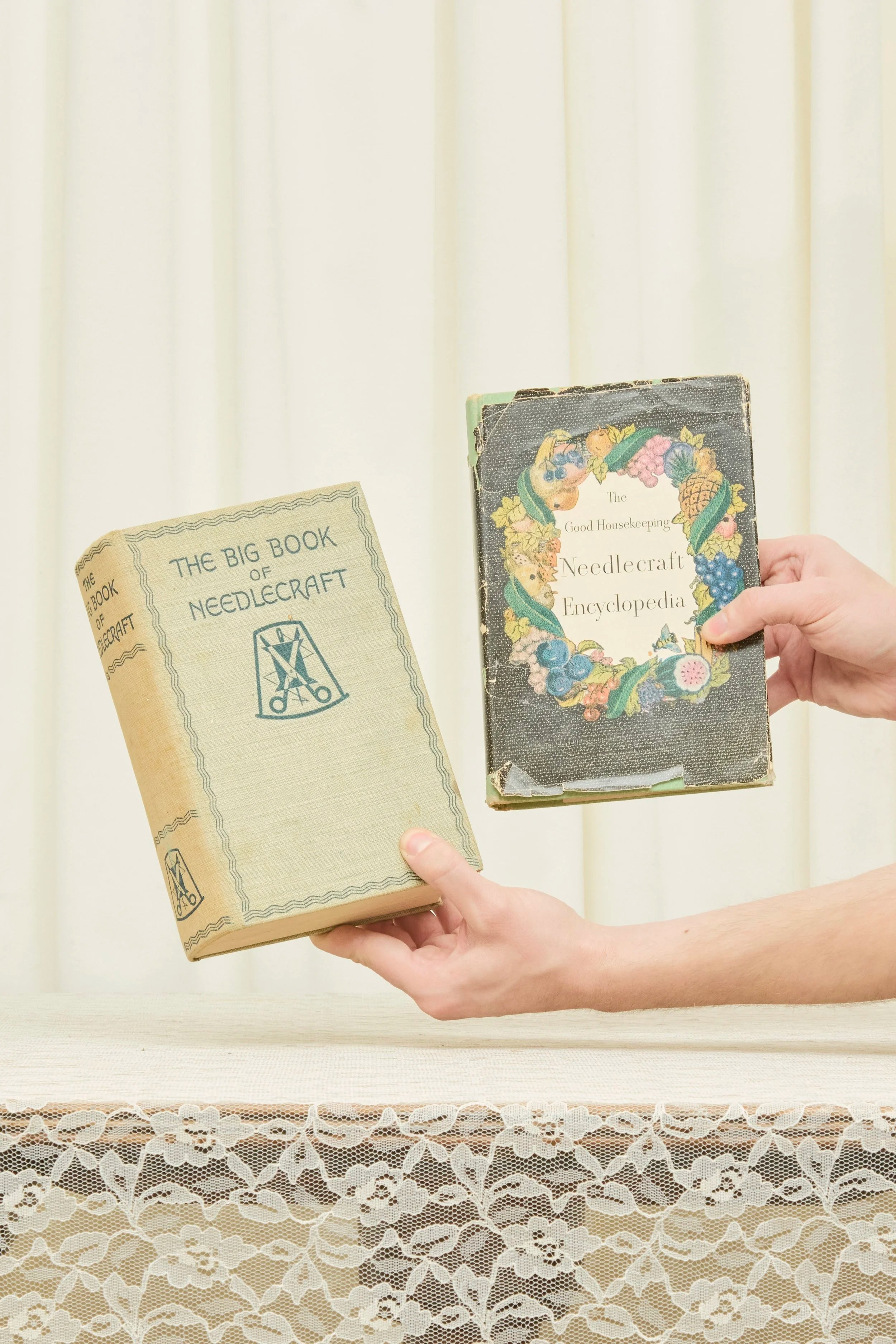 Vintage Needlecraft Book Set