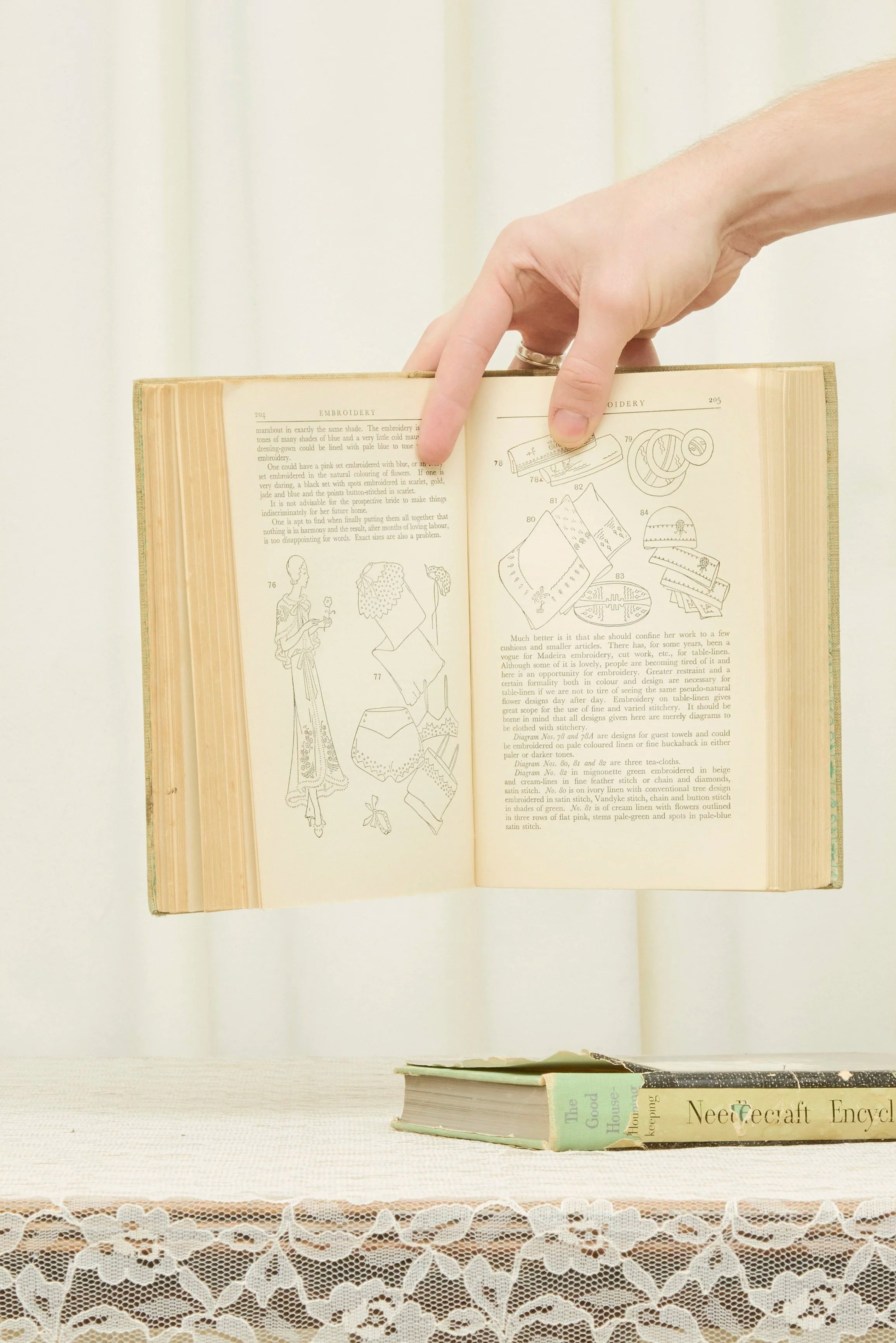 Vintage Needlecraft Book Set