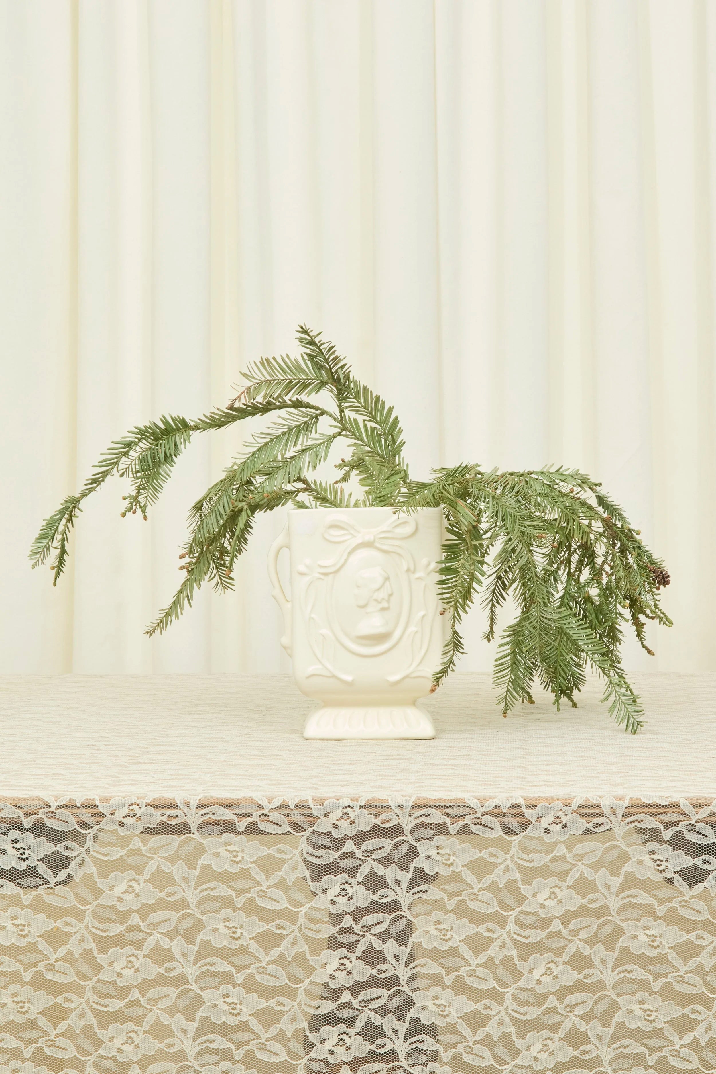 Vintage Cameo Vase