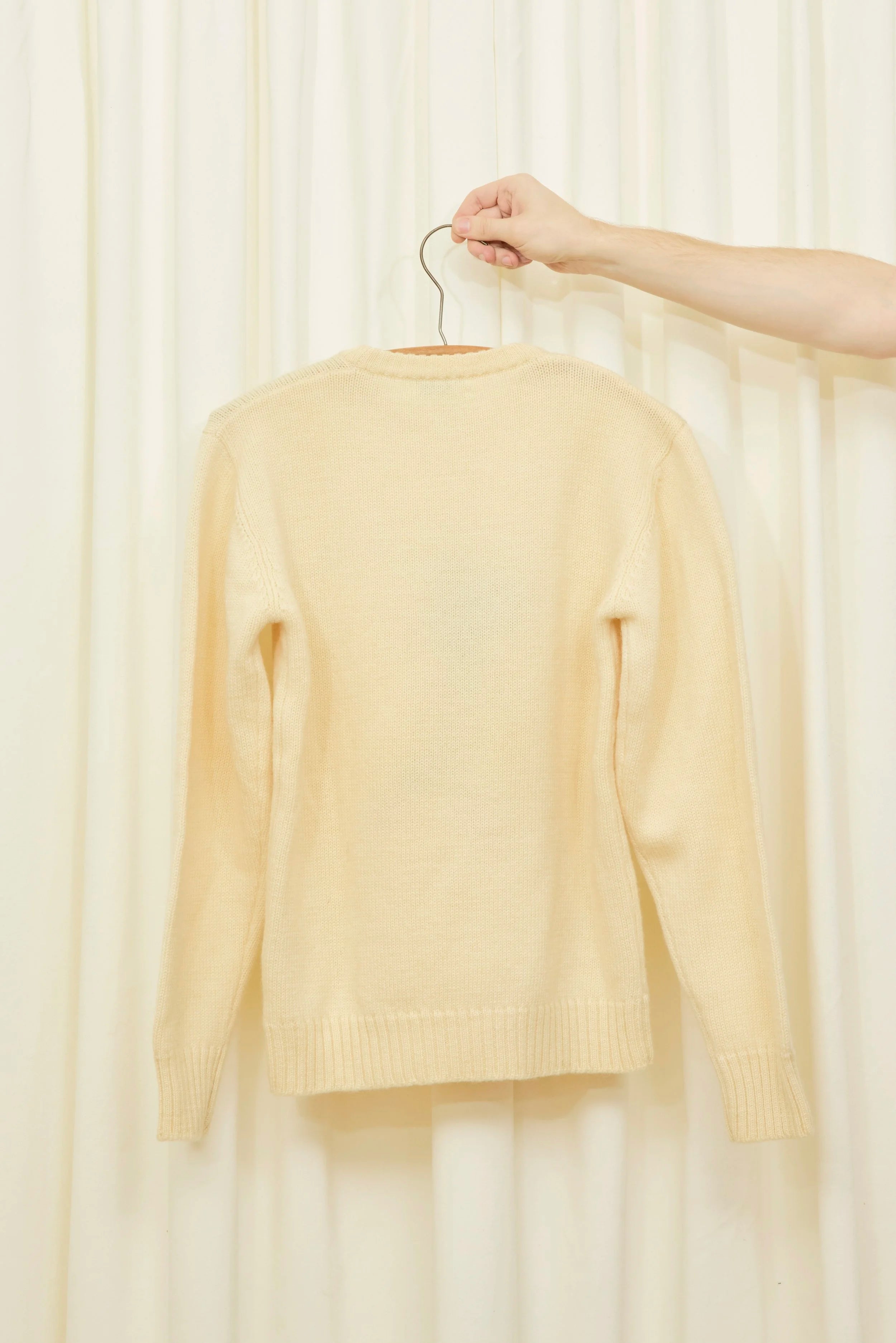 Vintage Golf Intarsia Sweater S