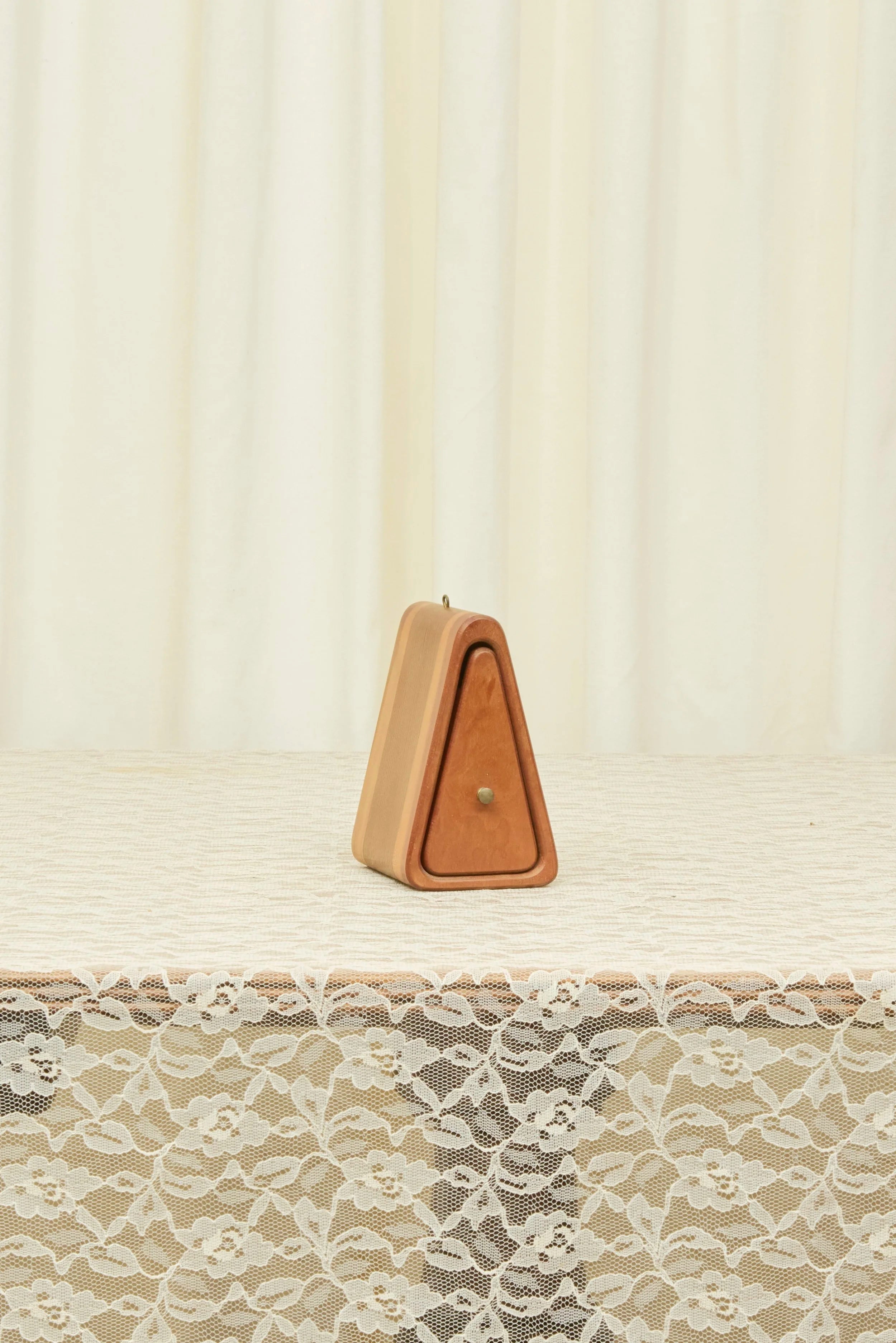 Vintage Triangle Trinket Box
