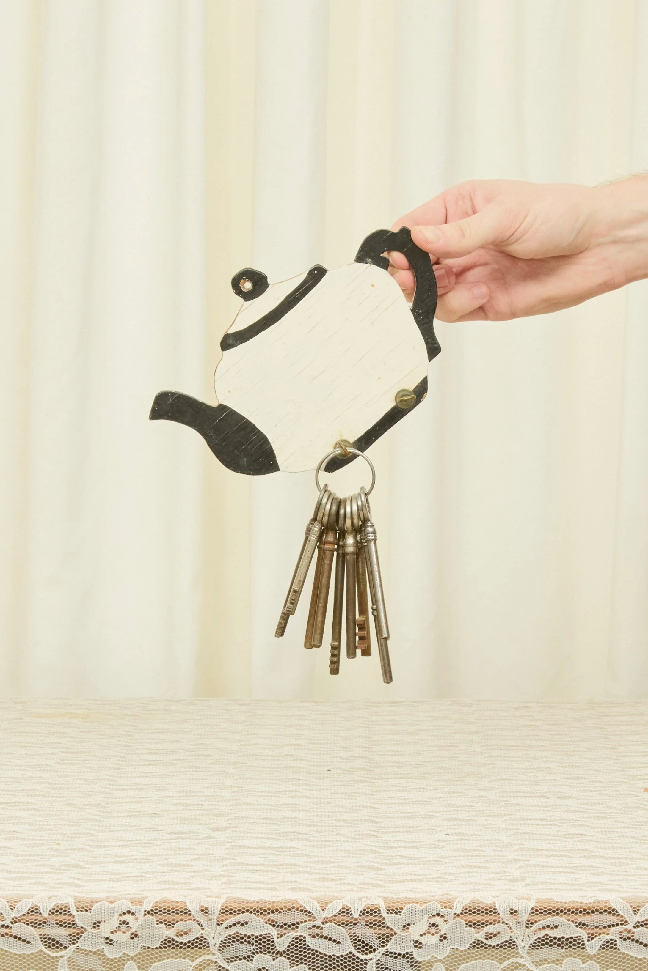 Vintage Teapot Wall Hook