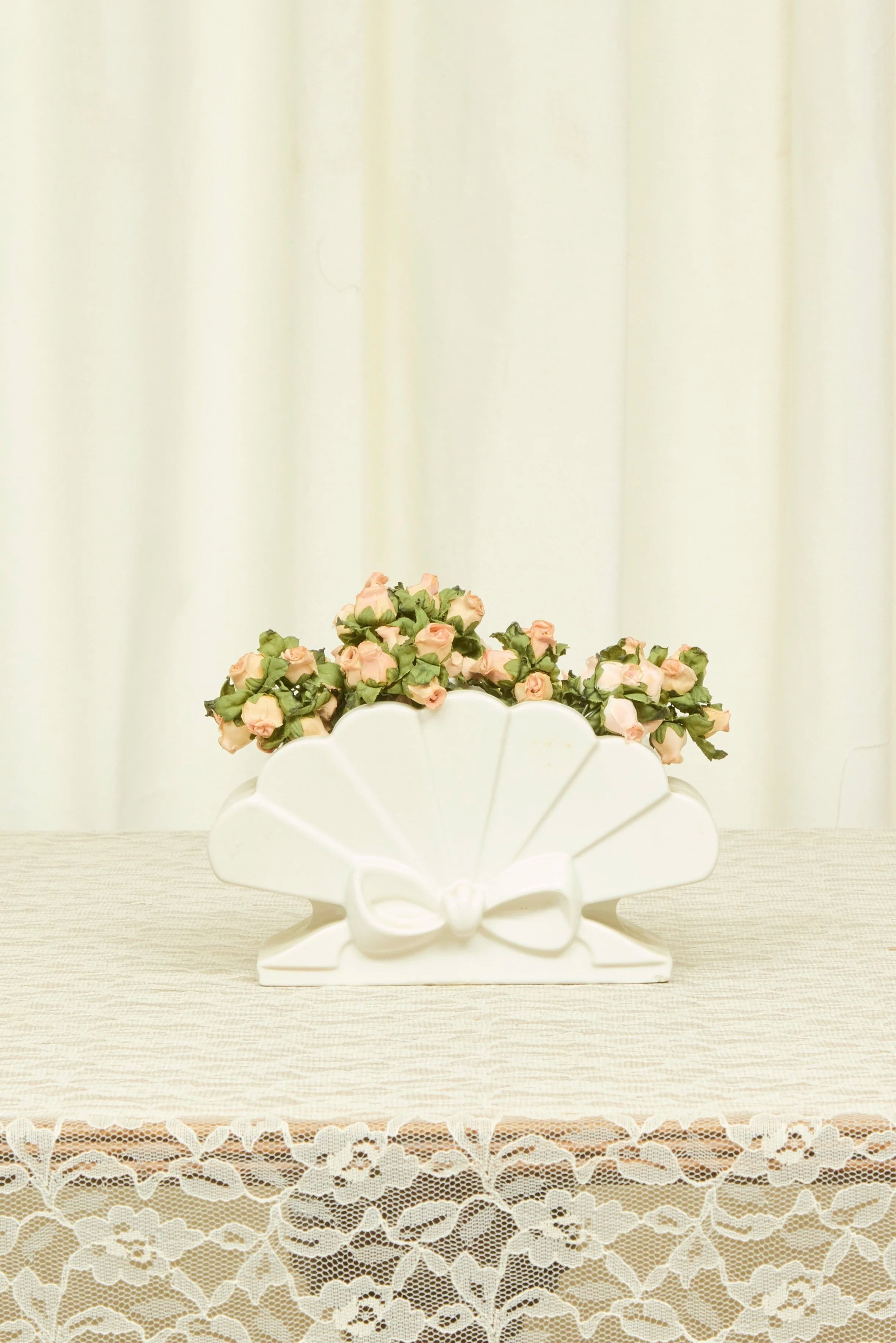 Vintage Bow Vase