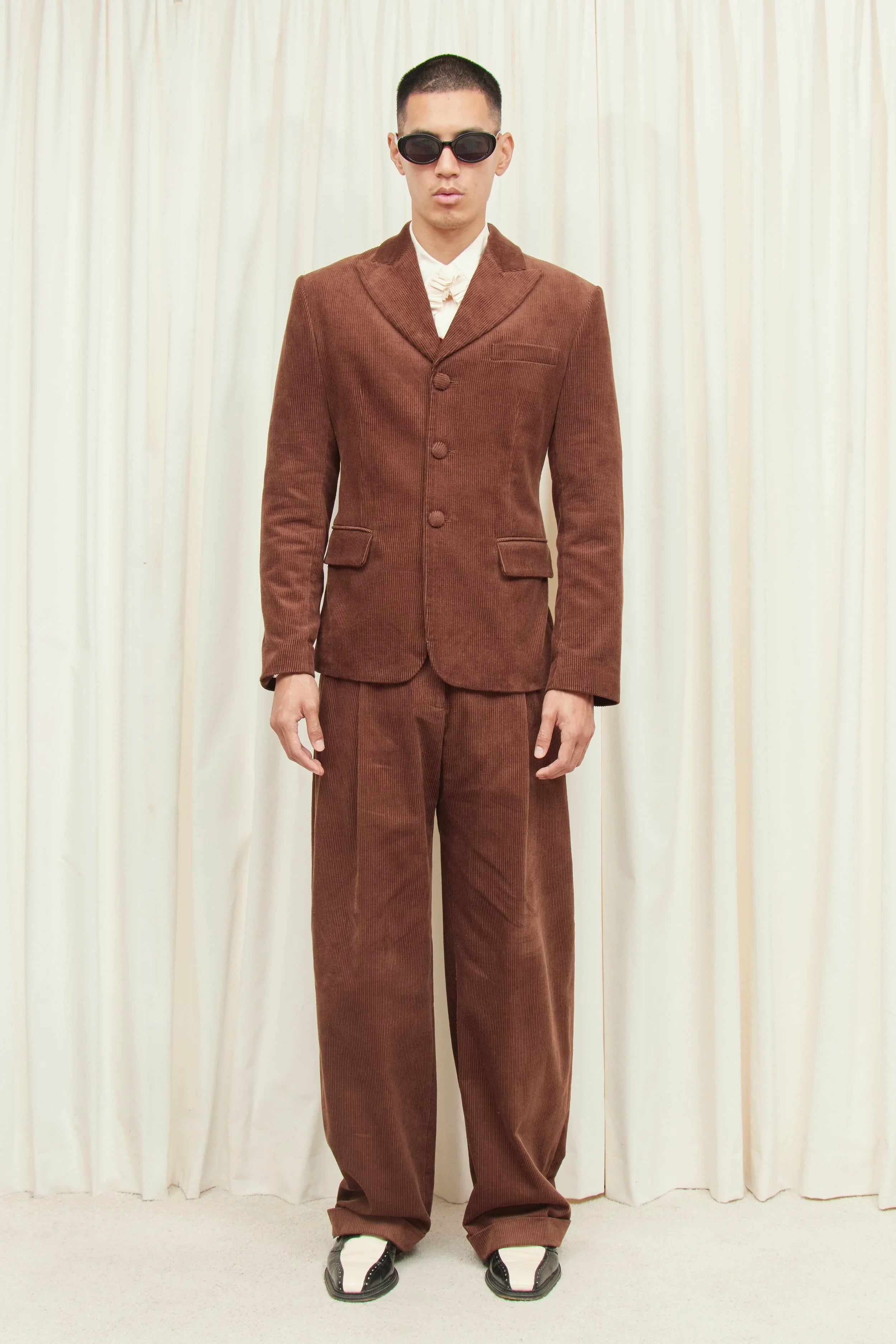 Maynard Cuffed Corduroy Trouser