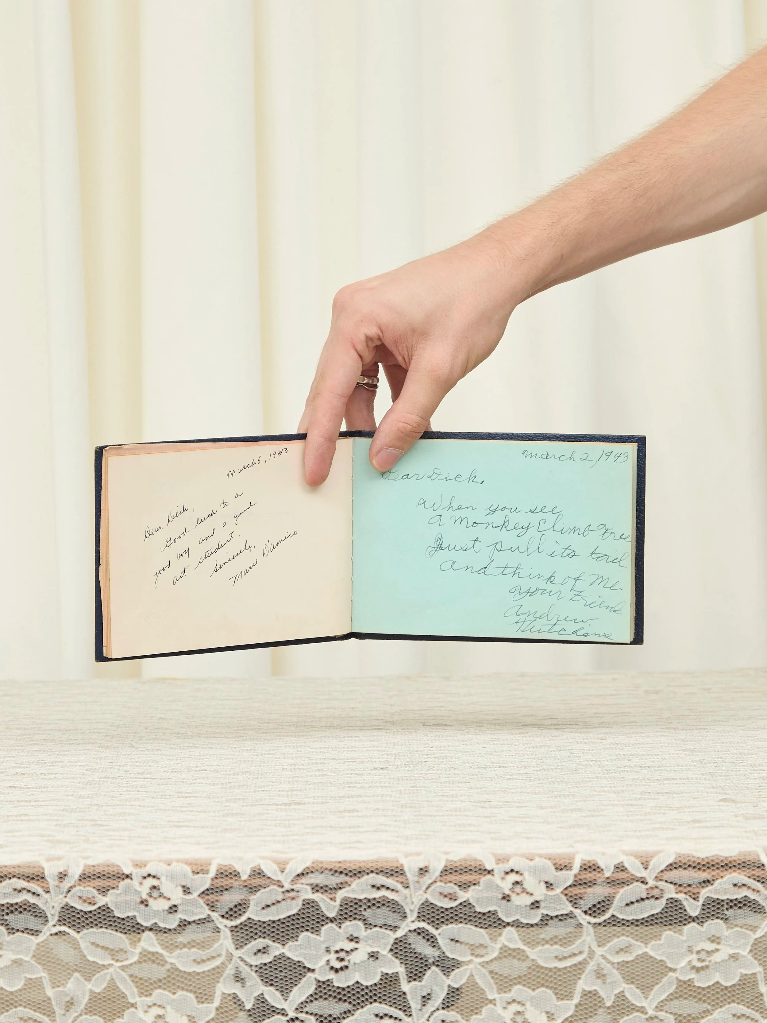 Vintage Autograph Books