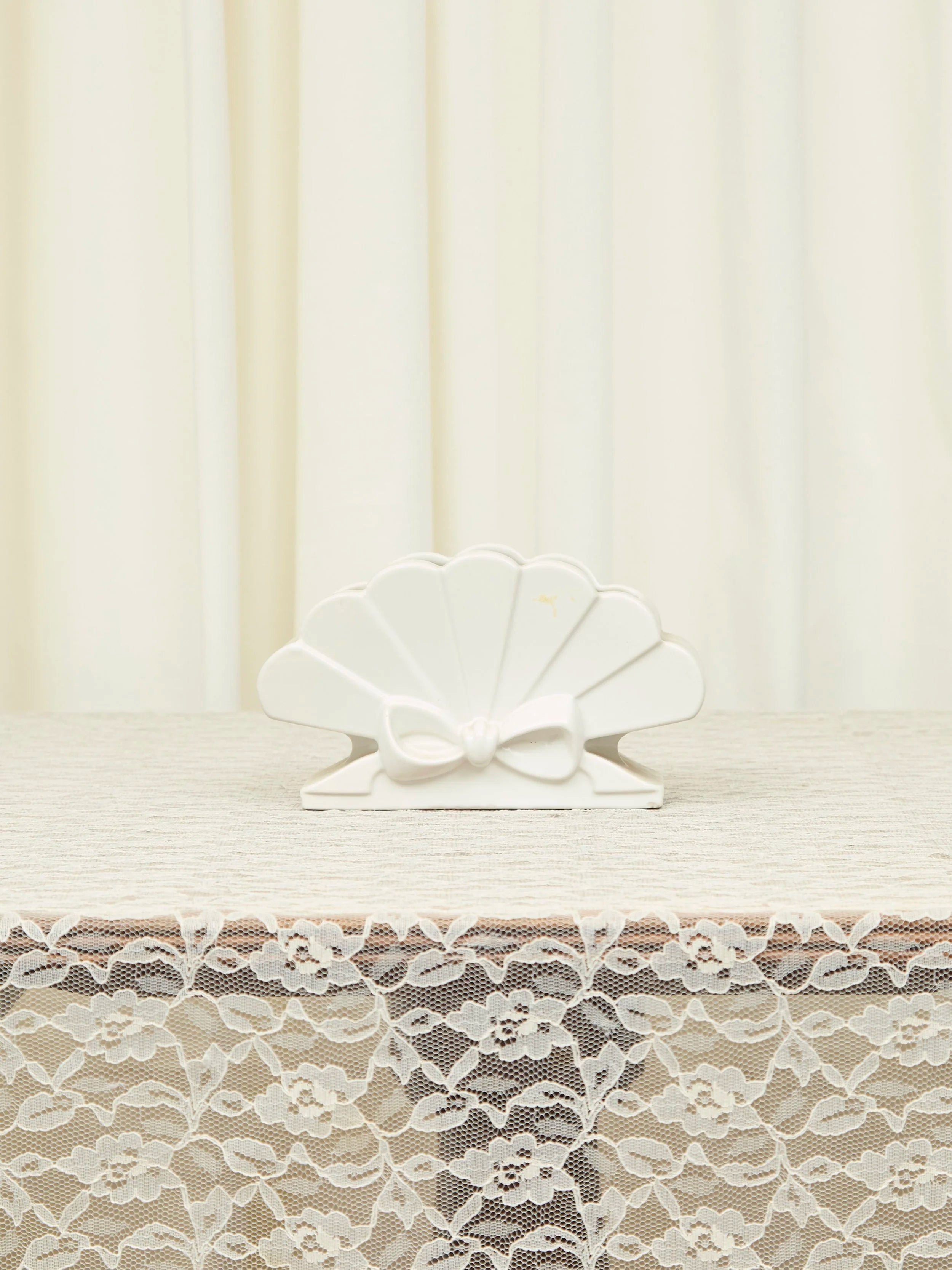 Vintage Bow Vase