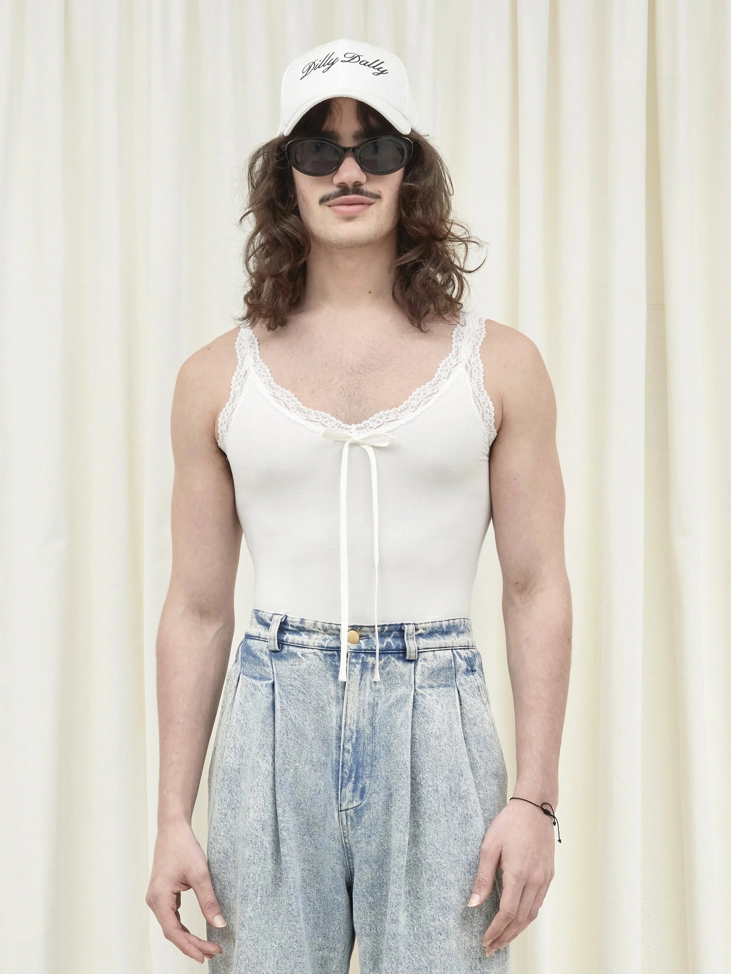 Flo Lace Trim Tank Top