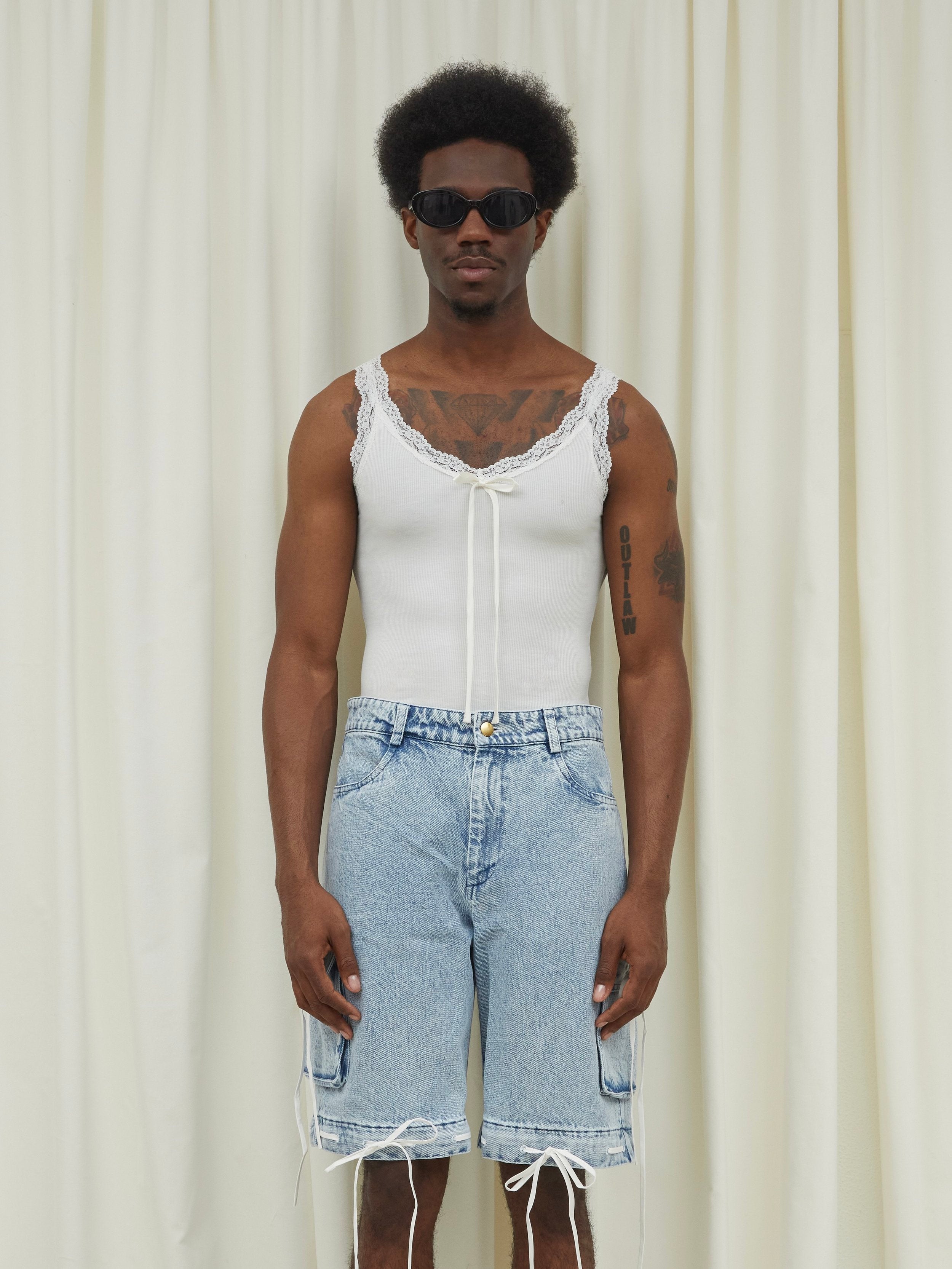 Flo Lace Trim Tank Top
