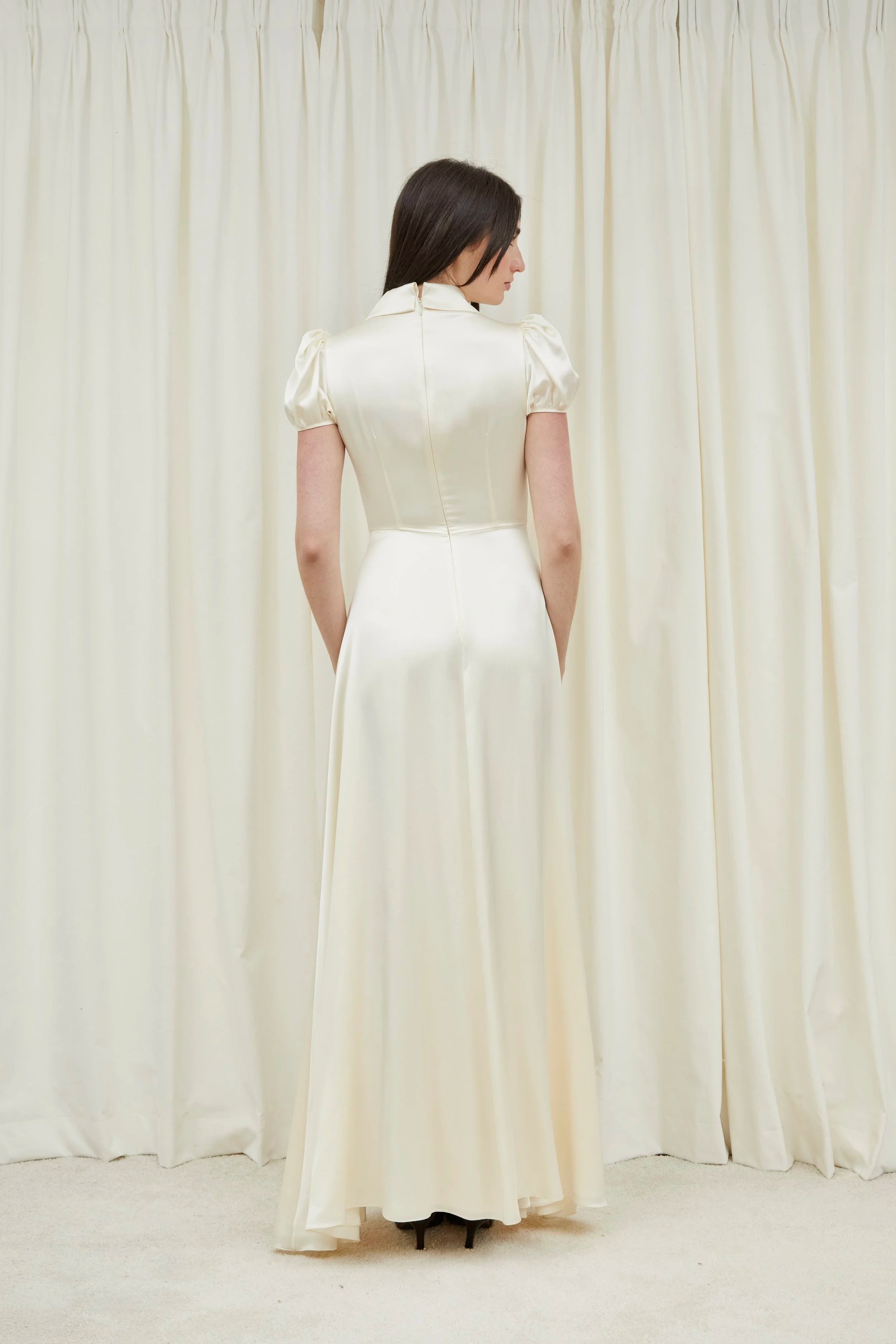 Dorris Puff Sleeve Gown