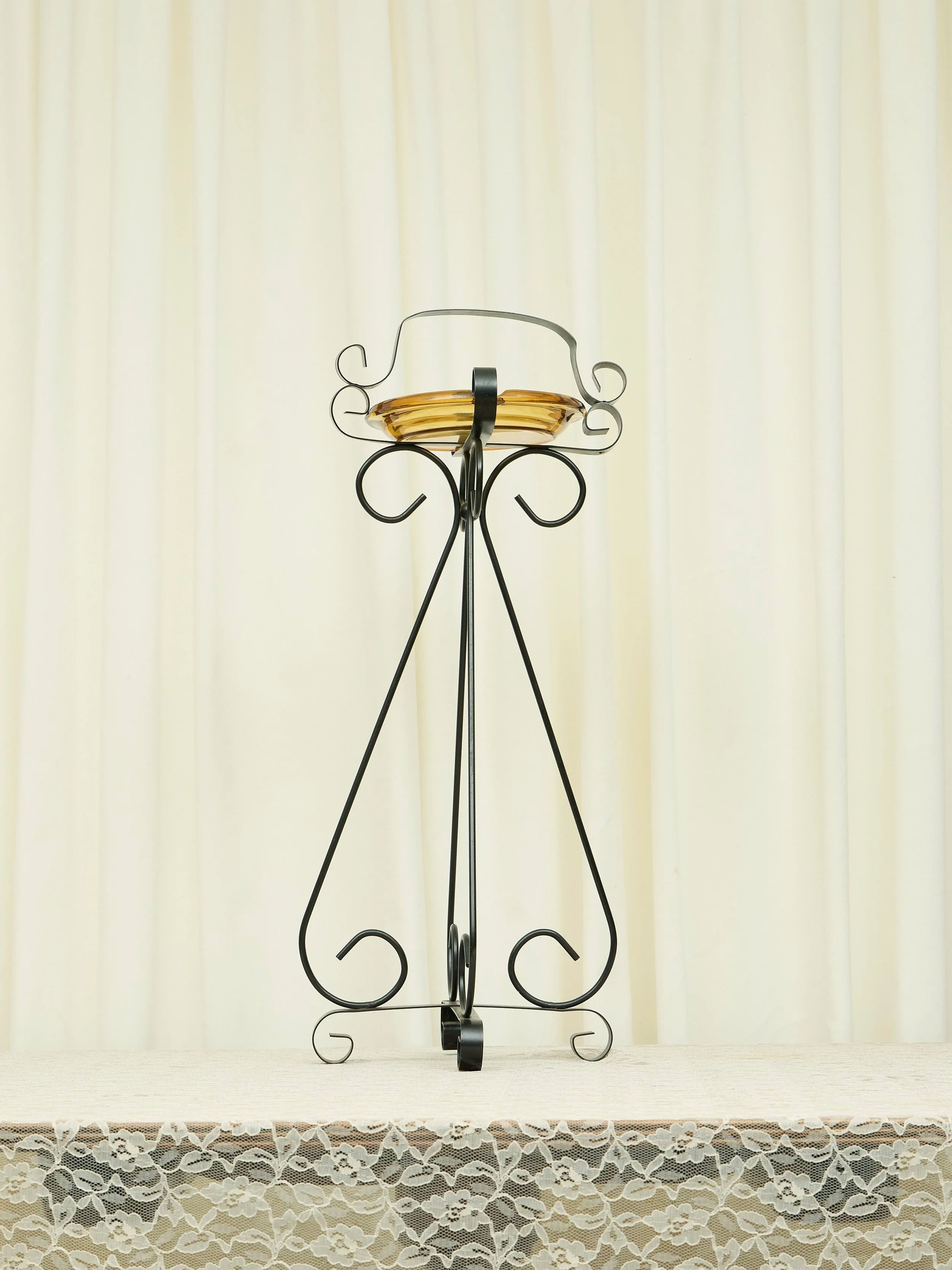 Vintage Wrought Iron Ashtray