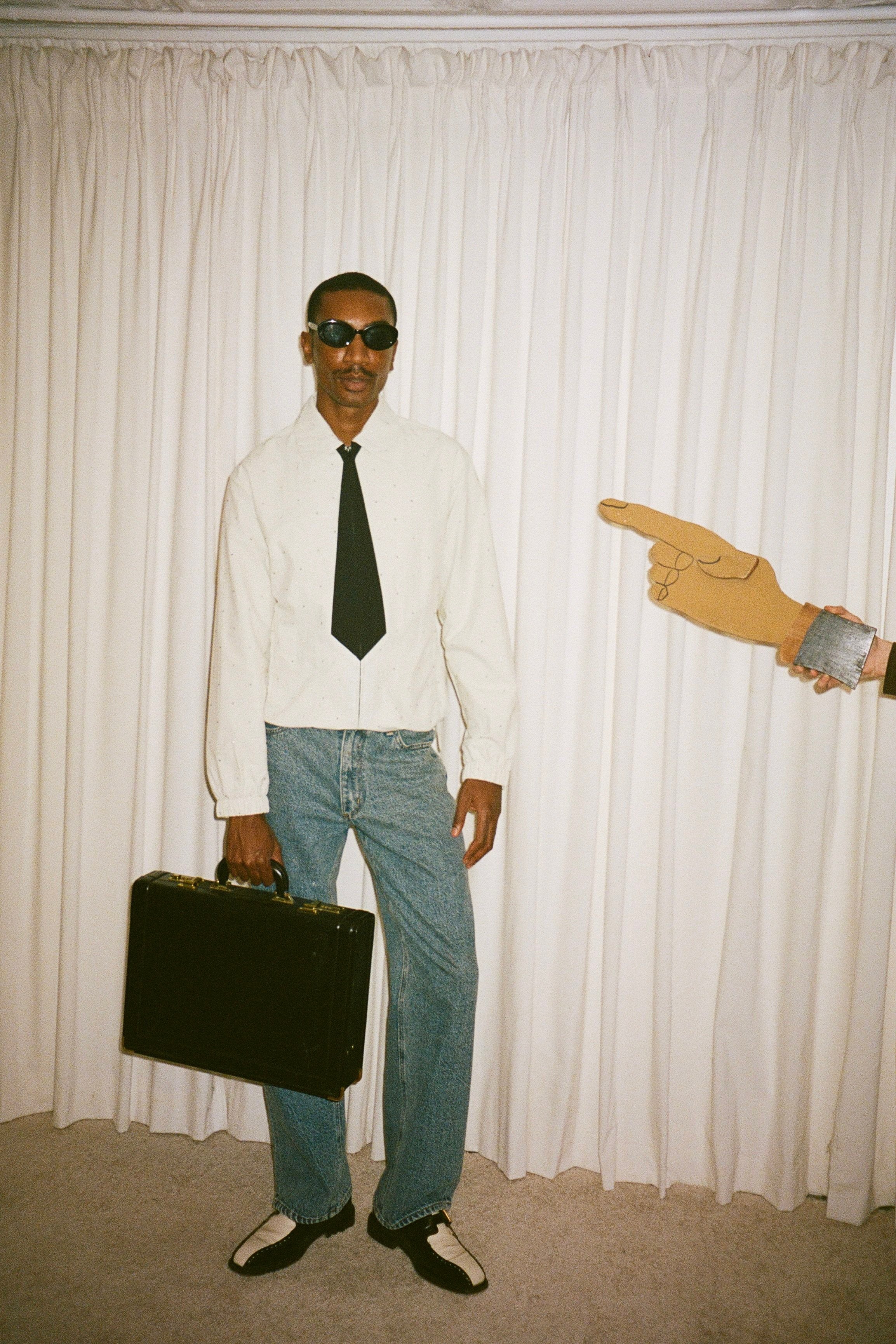 Kennedy Hot Fix Tie Track Jacket