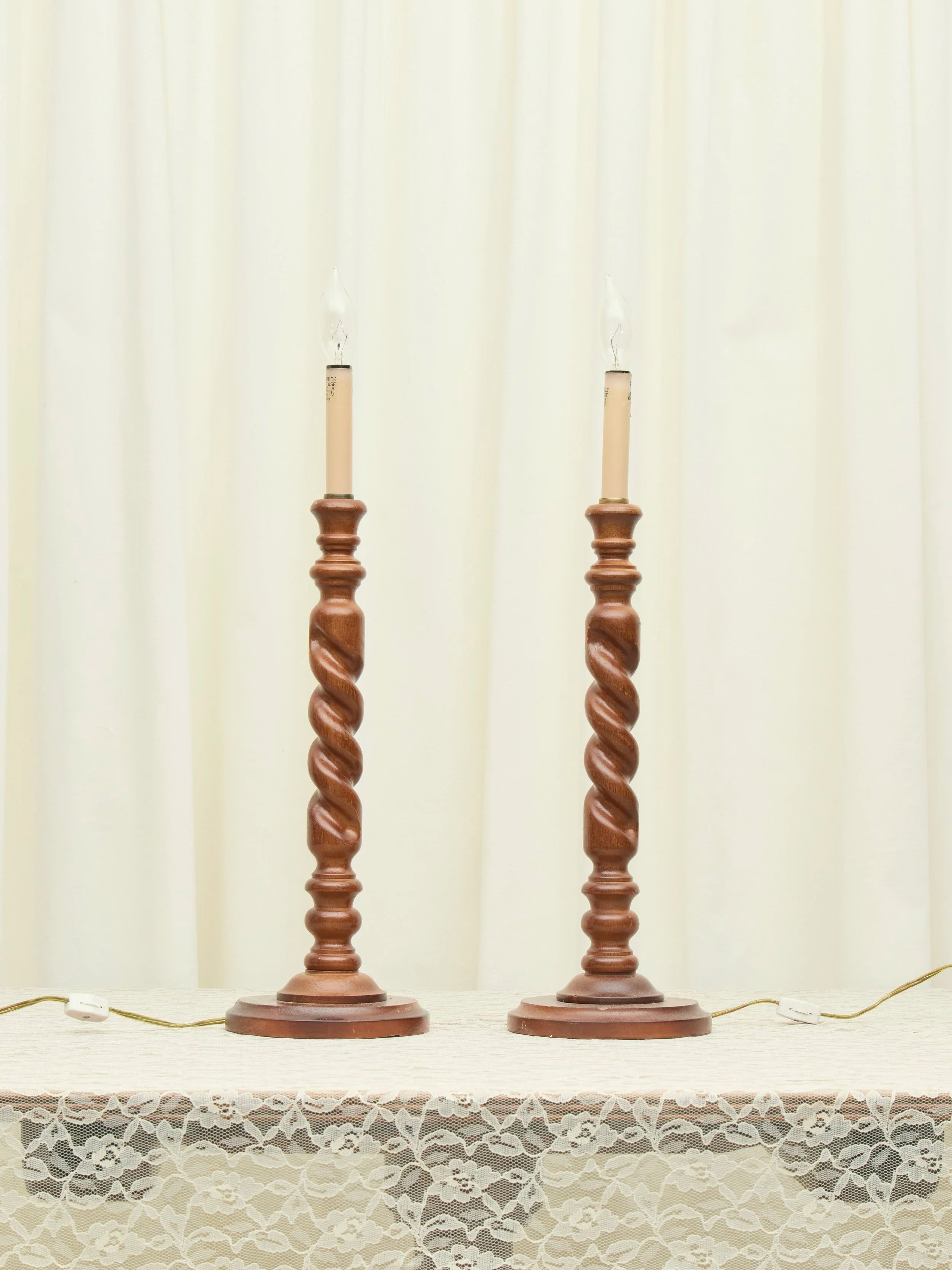 Vintage Barley Twist Lamp