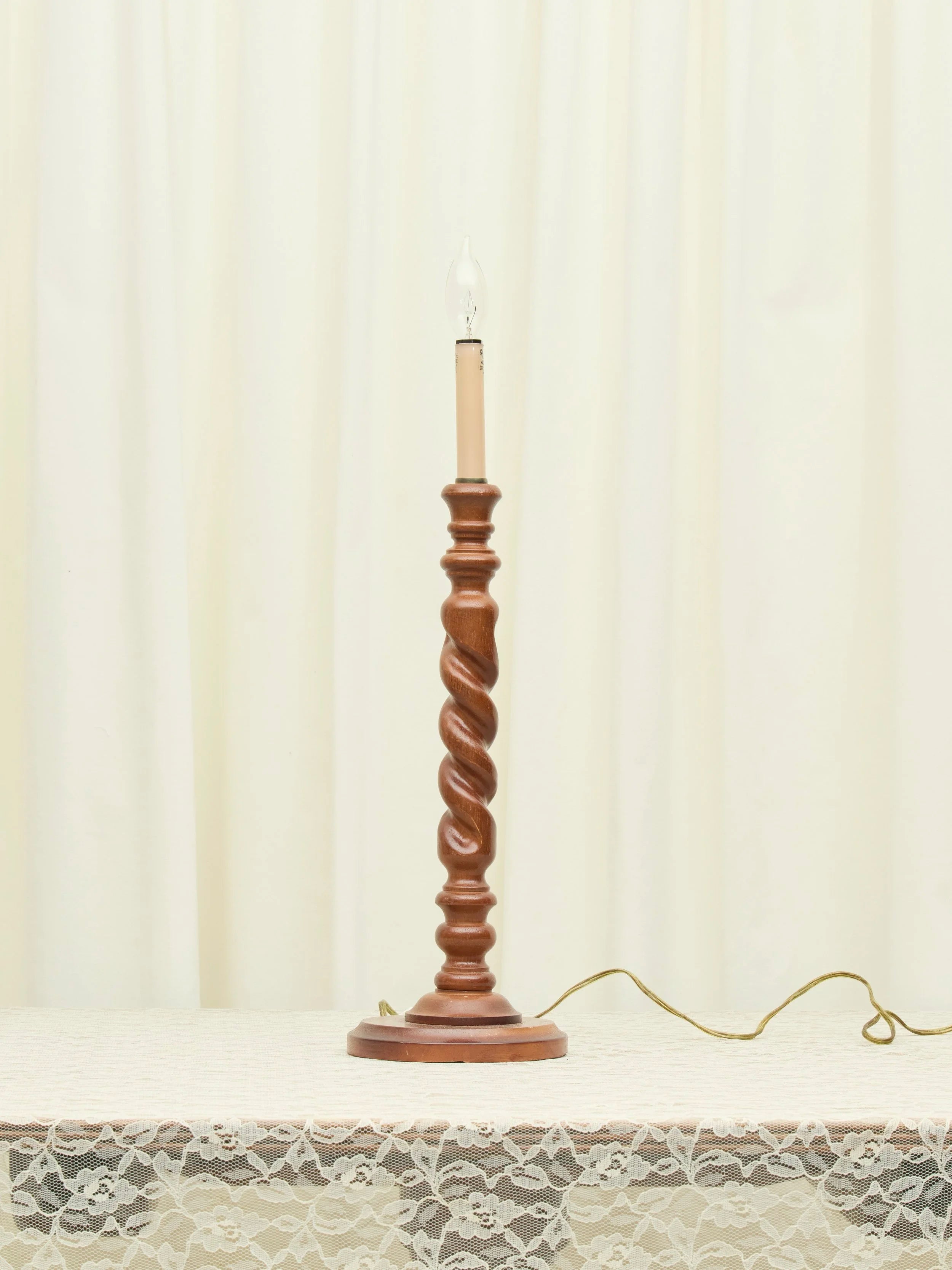 Vintage Barley Twist Lamp