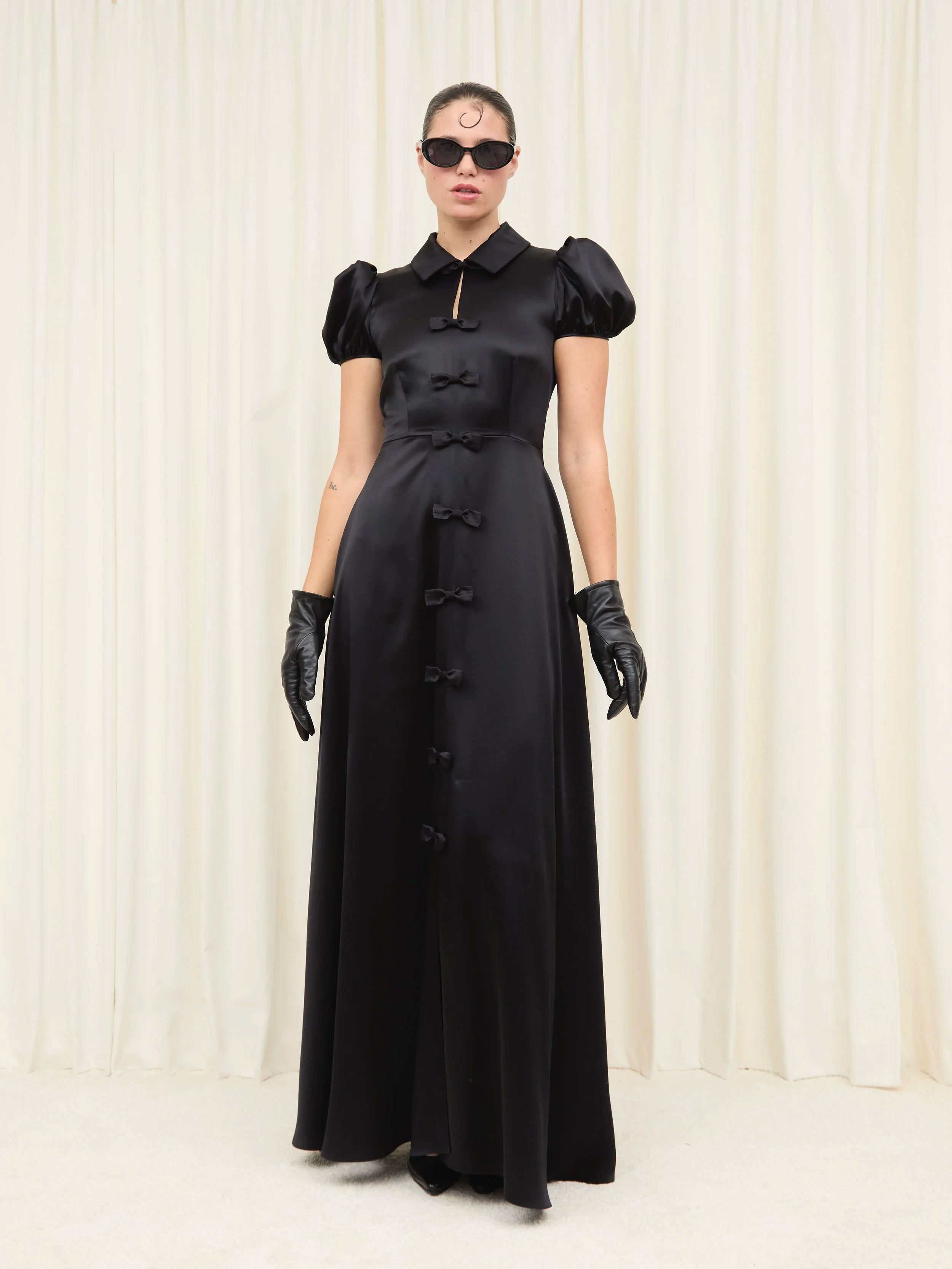Dorris Puff Sleeve Gown