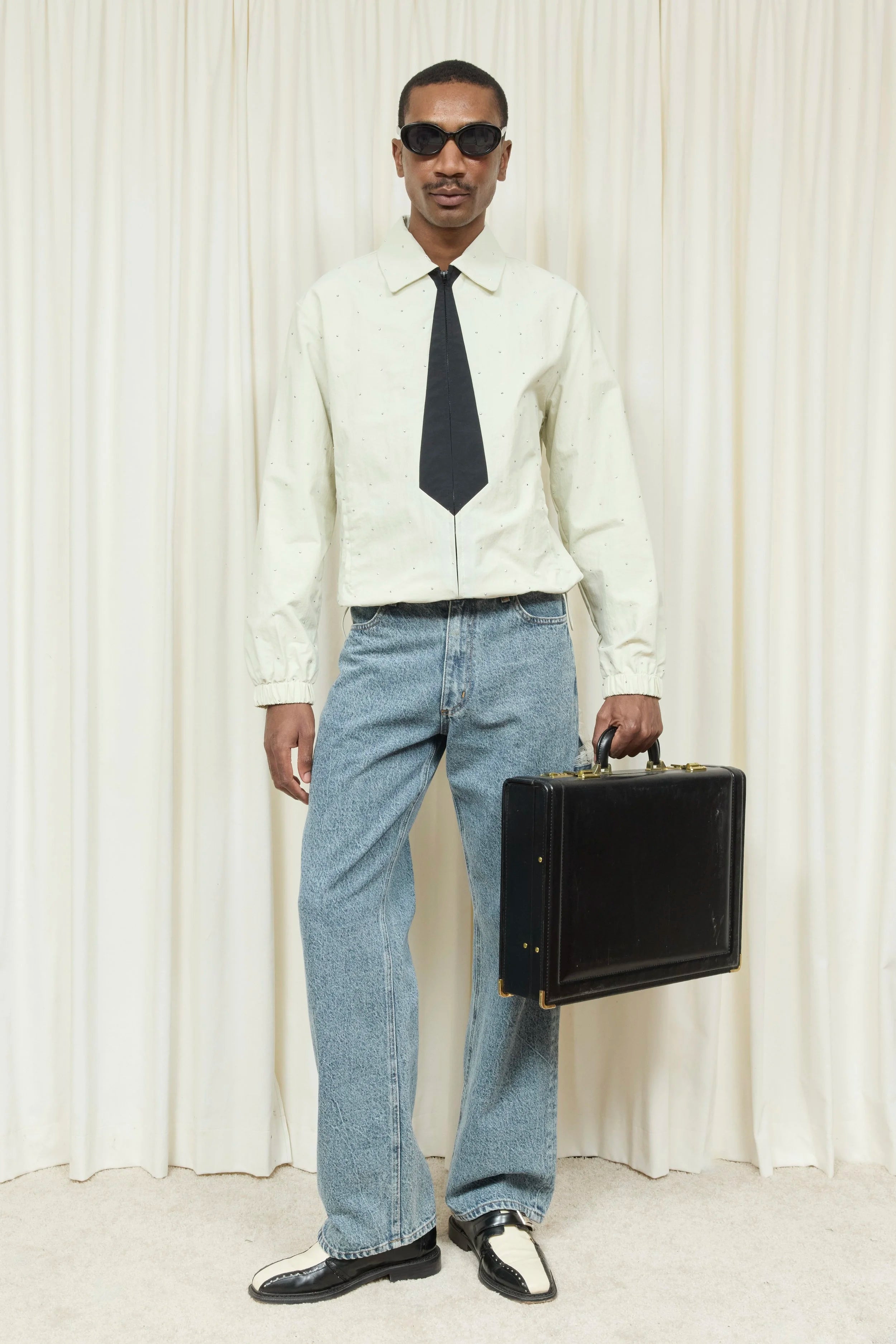 Kennedy Hot Fix Tie Track Jacket