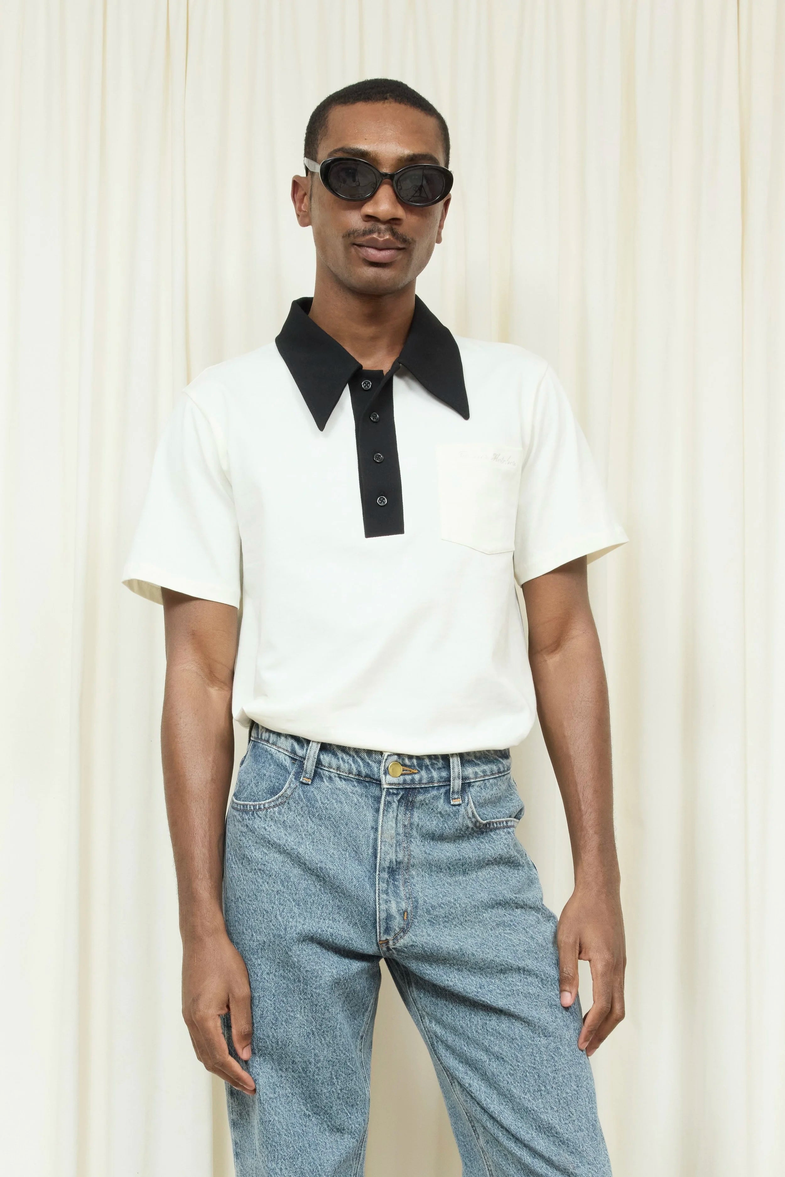 Frank Oversized Collar Polo