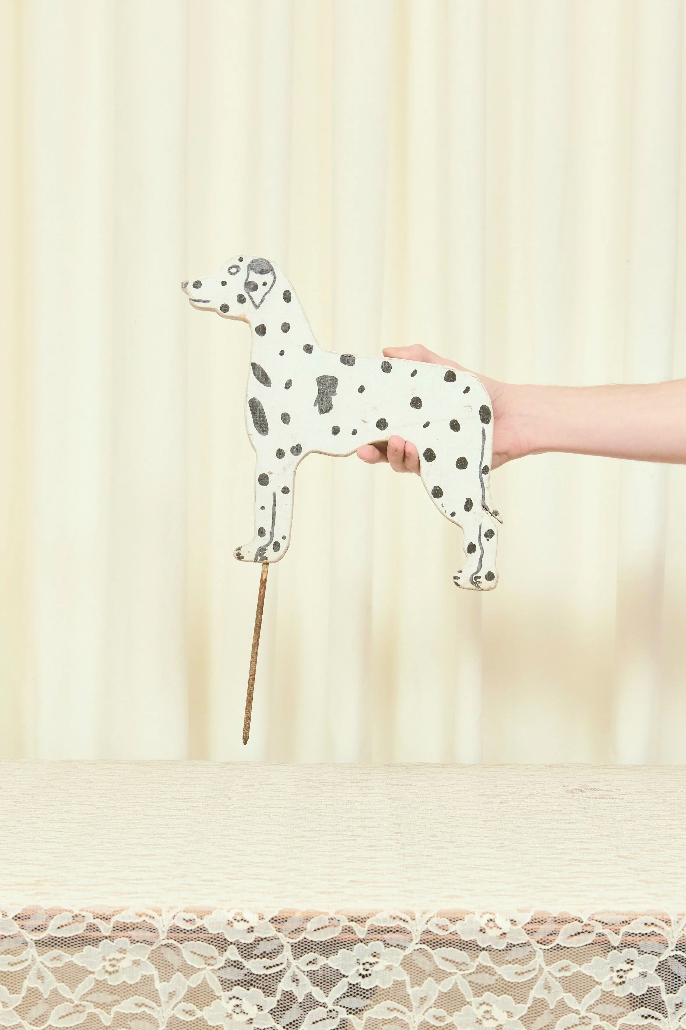 Vintage Dalmatian Lawn Ornament