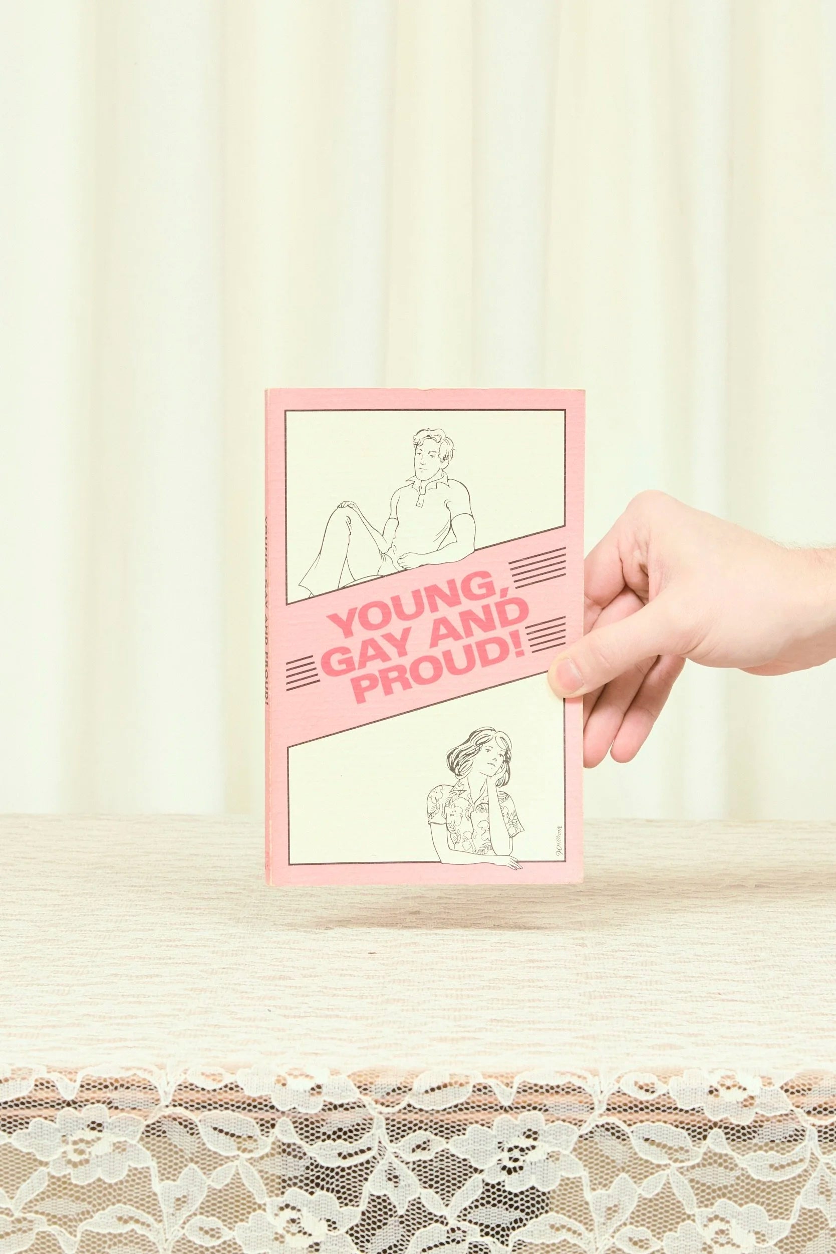 Vintage "Young, Gay and Proud" Book (1985)