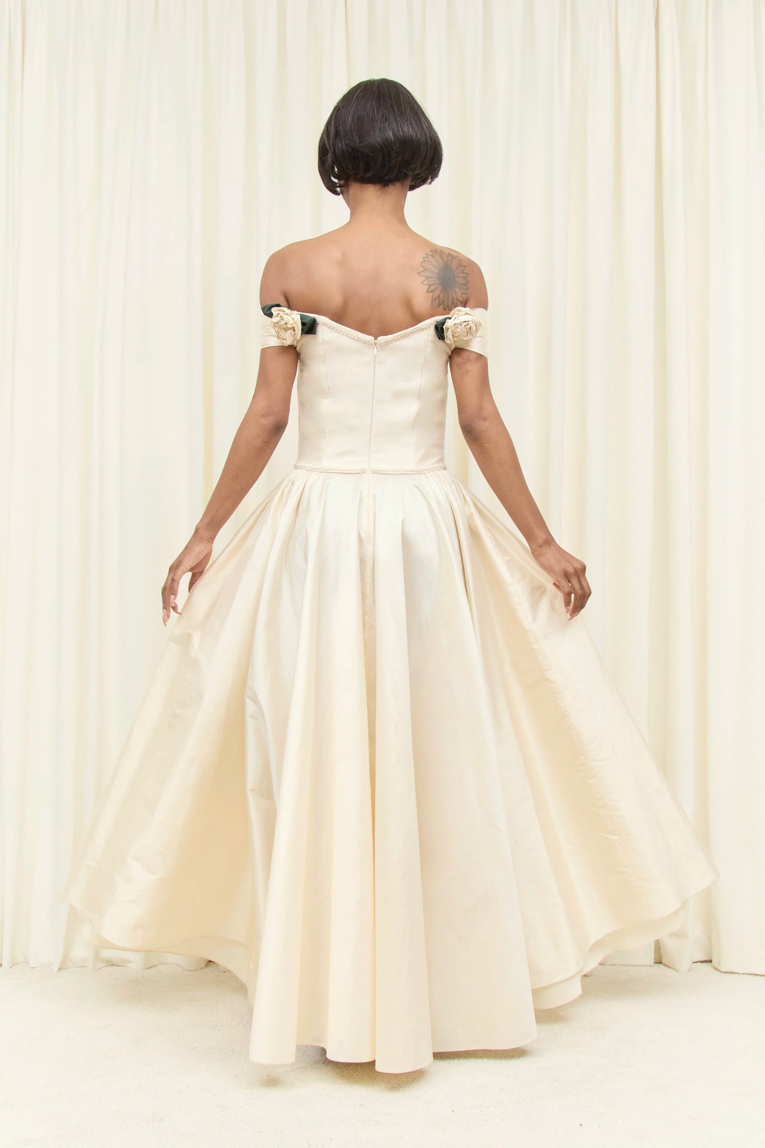 Clara Rosette Gown