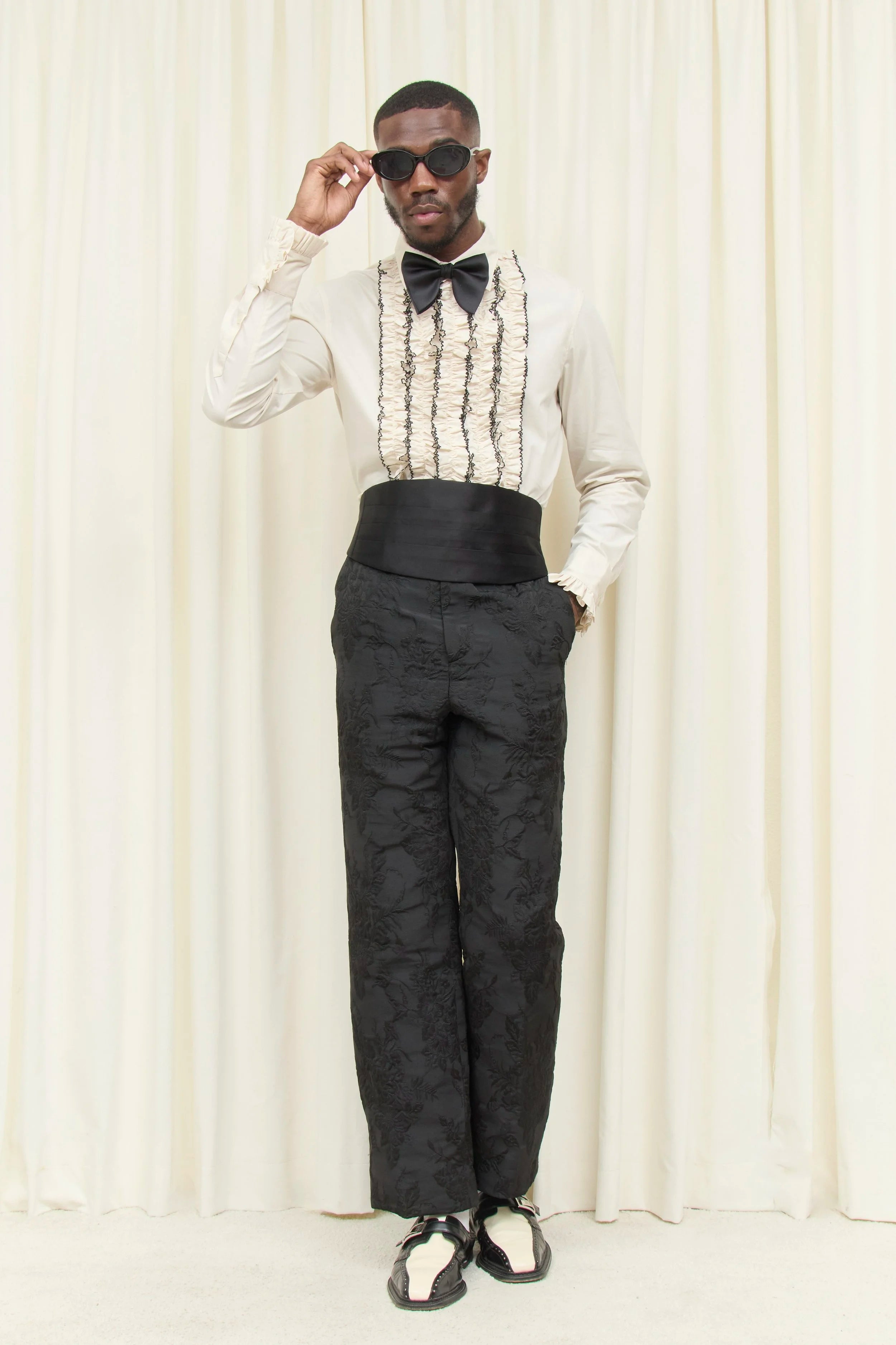 Willie Brocade Trouser