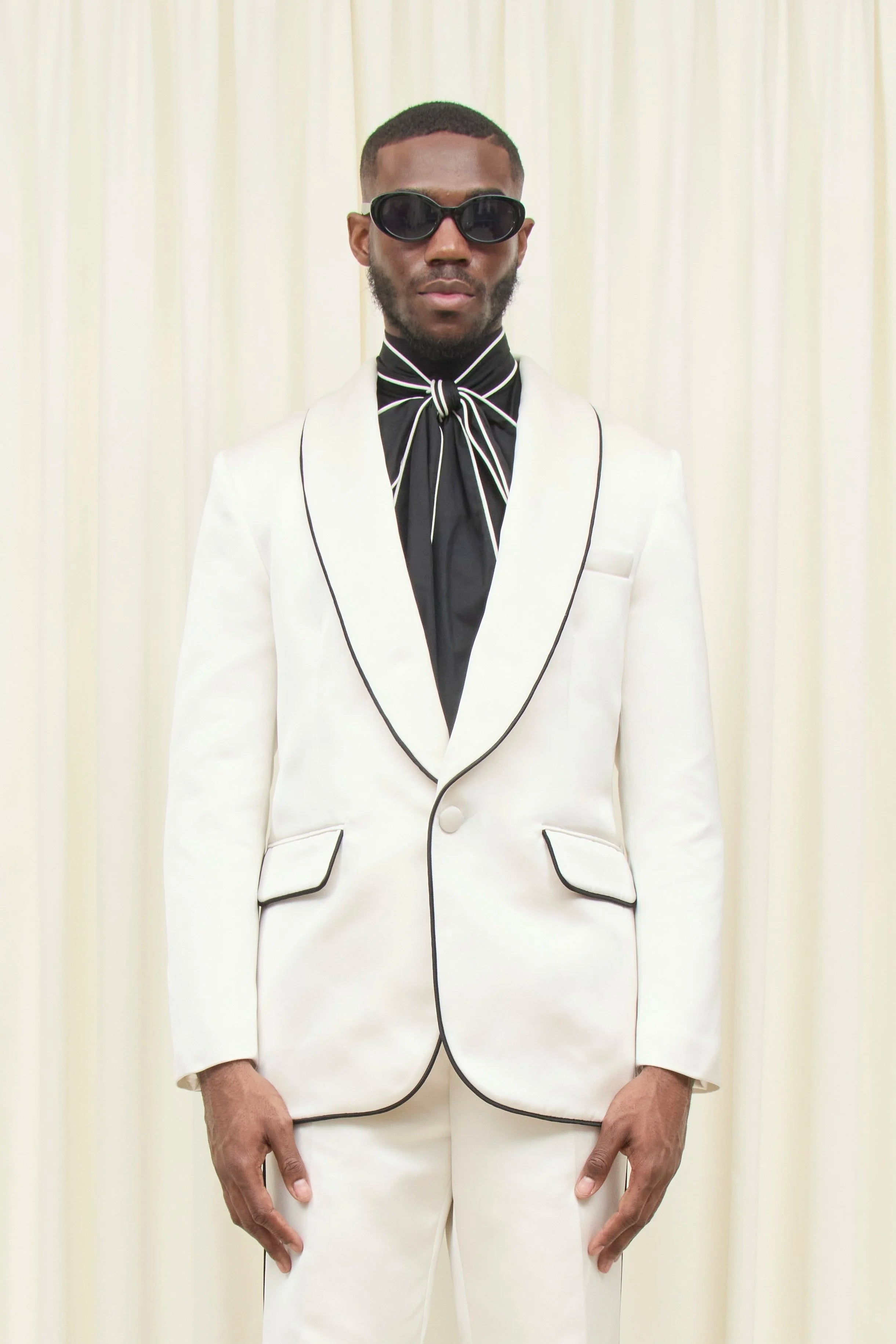 Wesley Piping Tuxedo Blazer