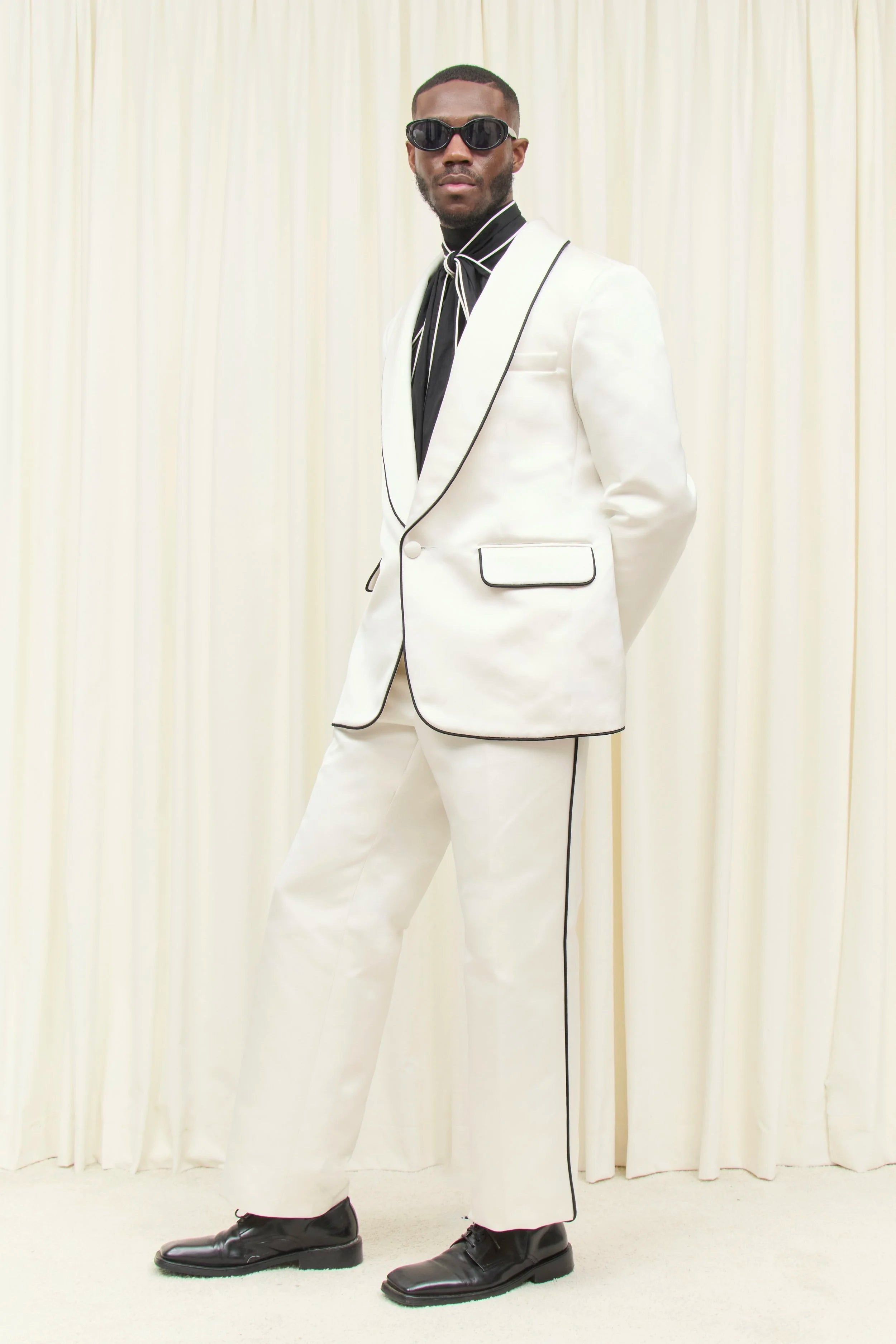 Wesley Piping Tuxedo Blazer