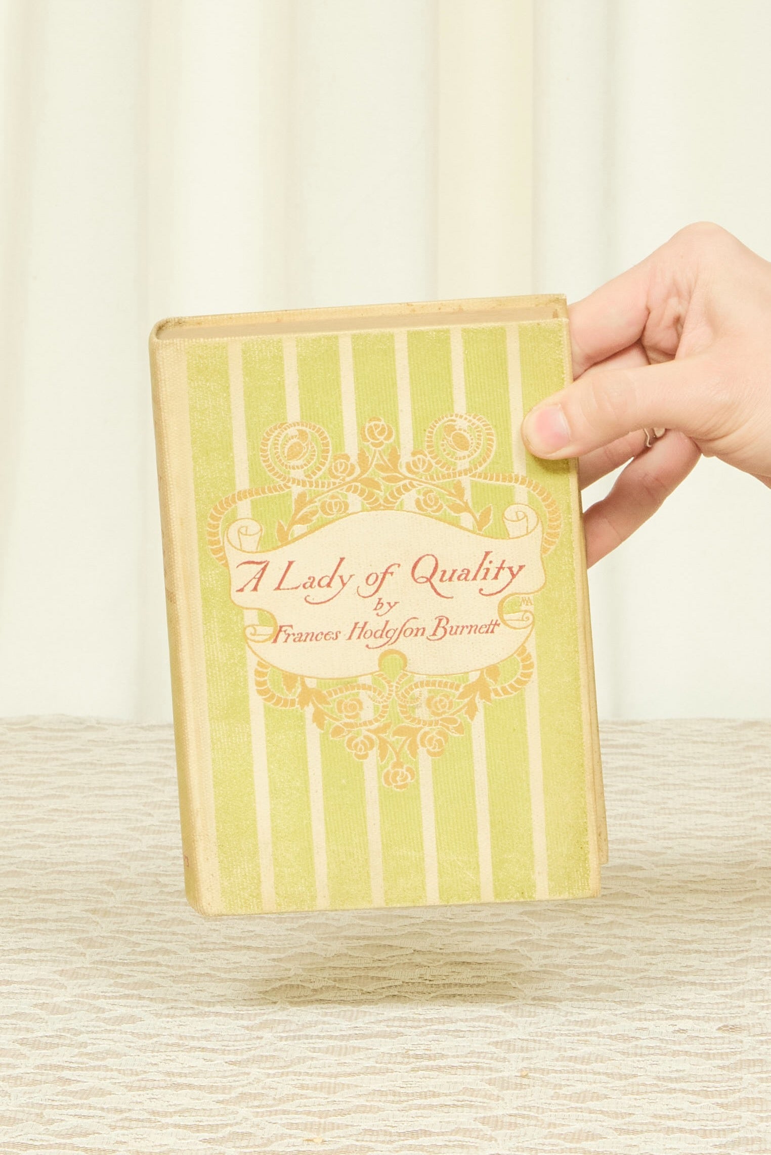 Antique "A Lady of Quality" Book (1896)