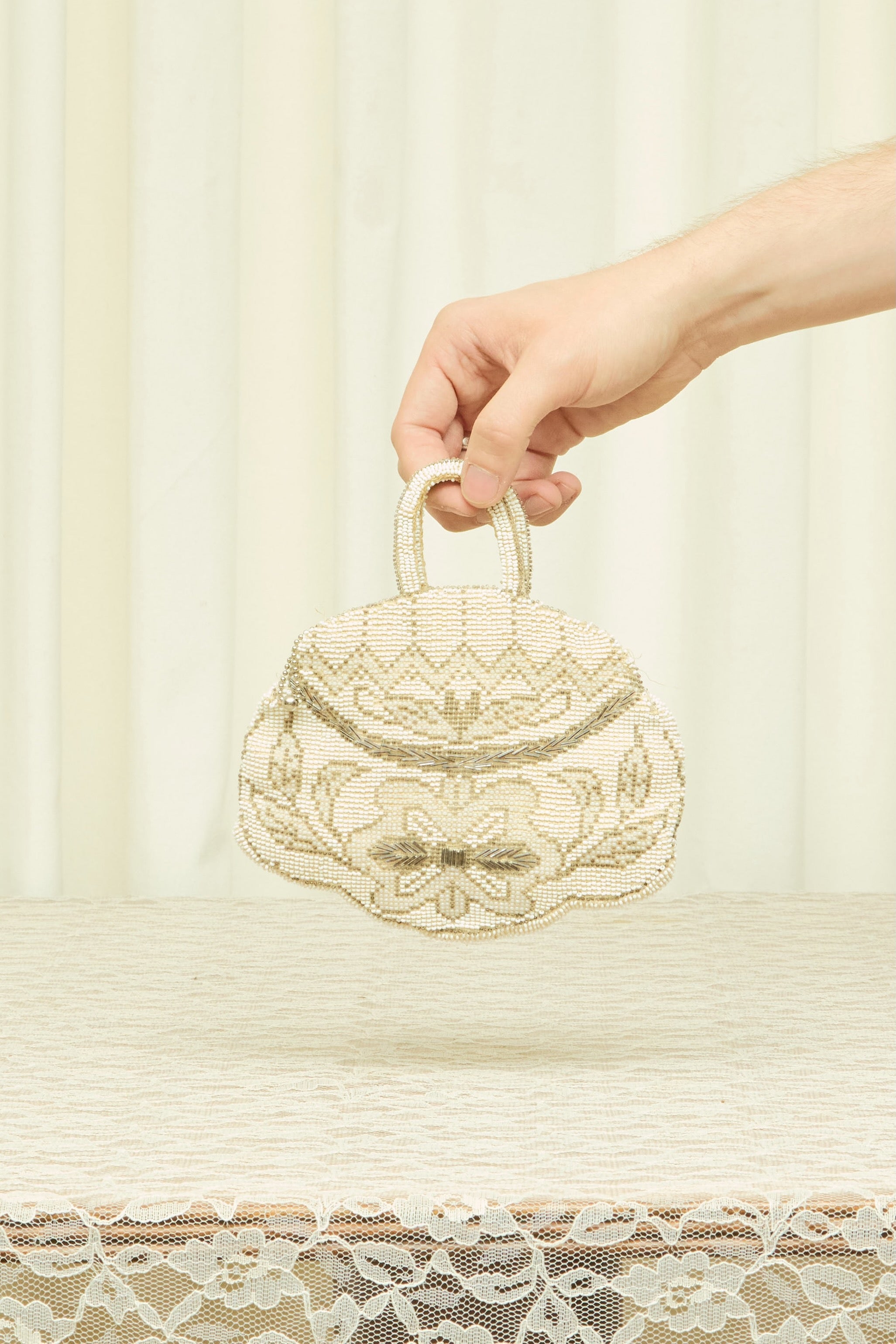 Antique Beaded Handbag