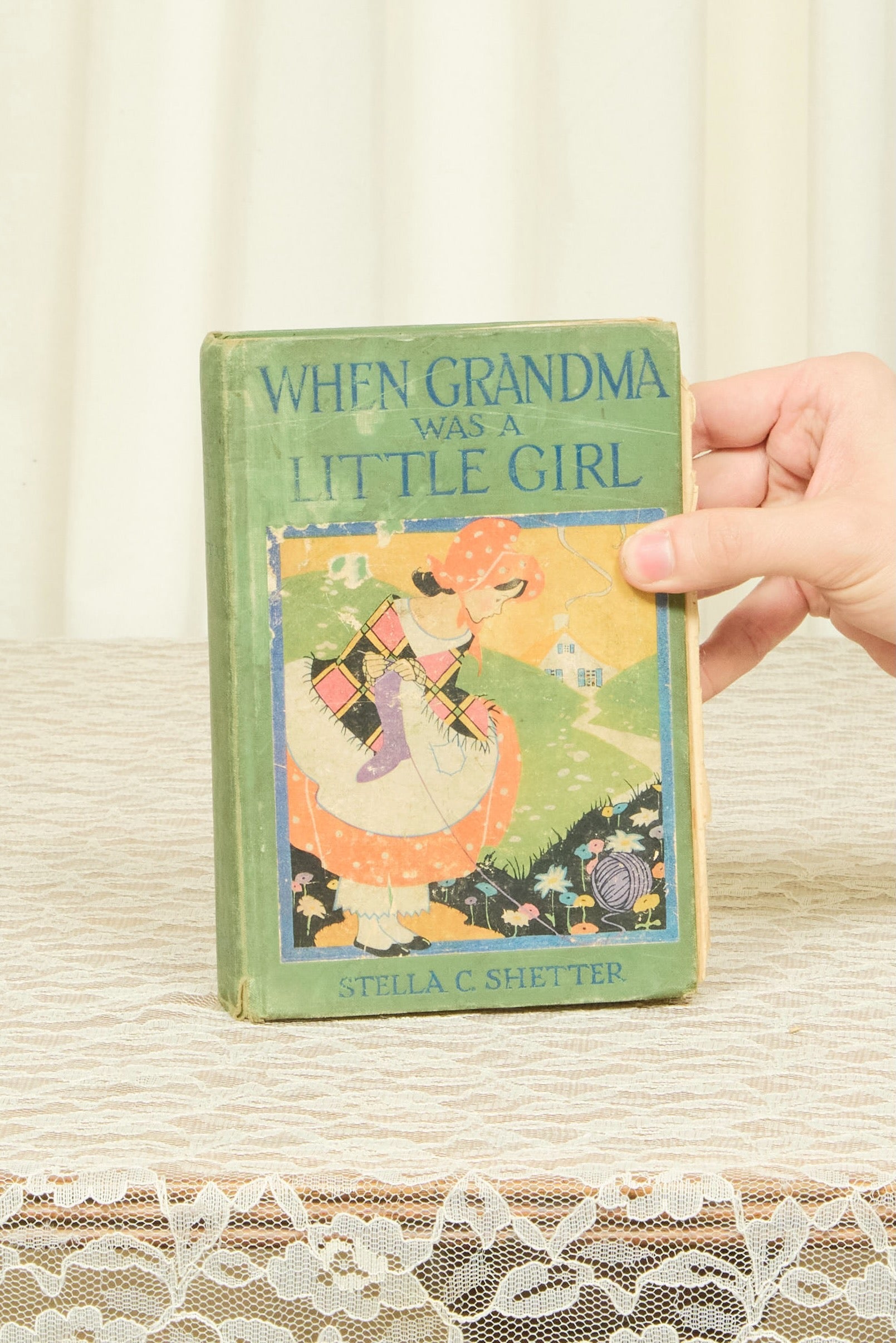 Antique "When Grandma was a Little Girl" Book (1926)