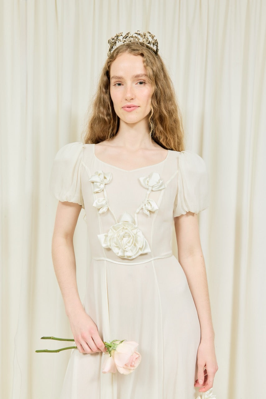 Arthusela Floral Embellished Gown