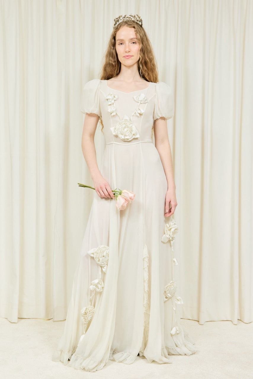 Arthusela Floral Embellished Gown