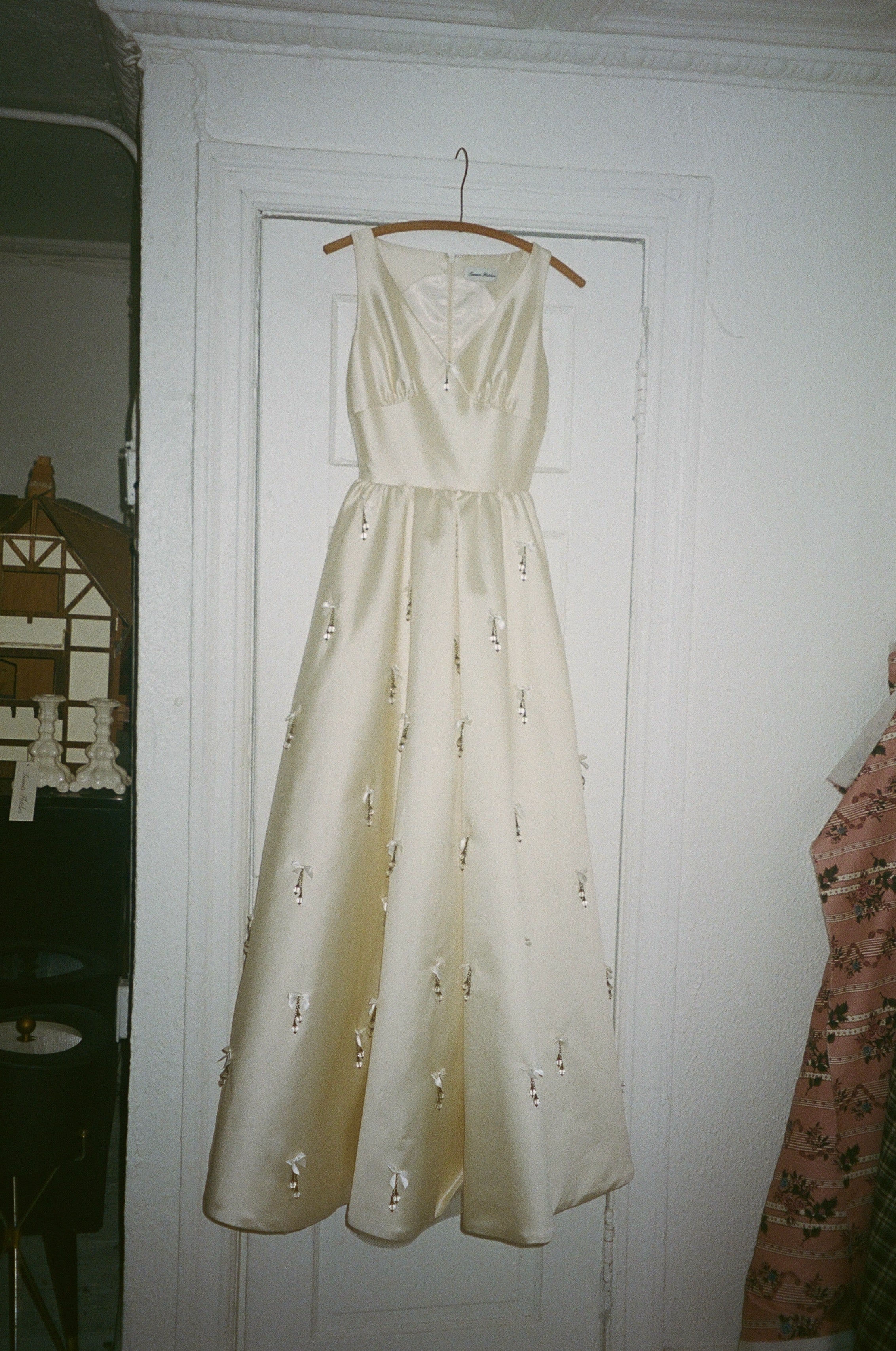 Astor Sleeveless Bead Embellished Gown