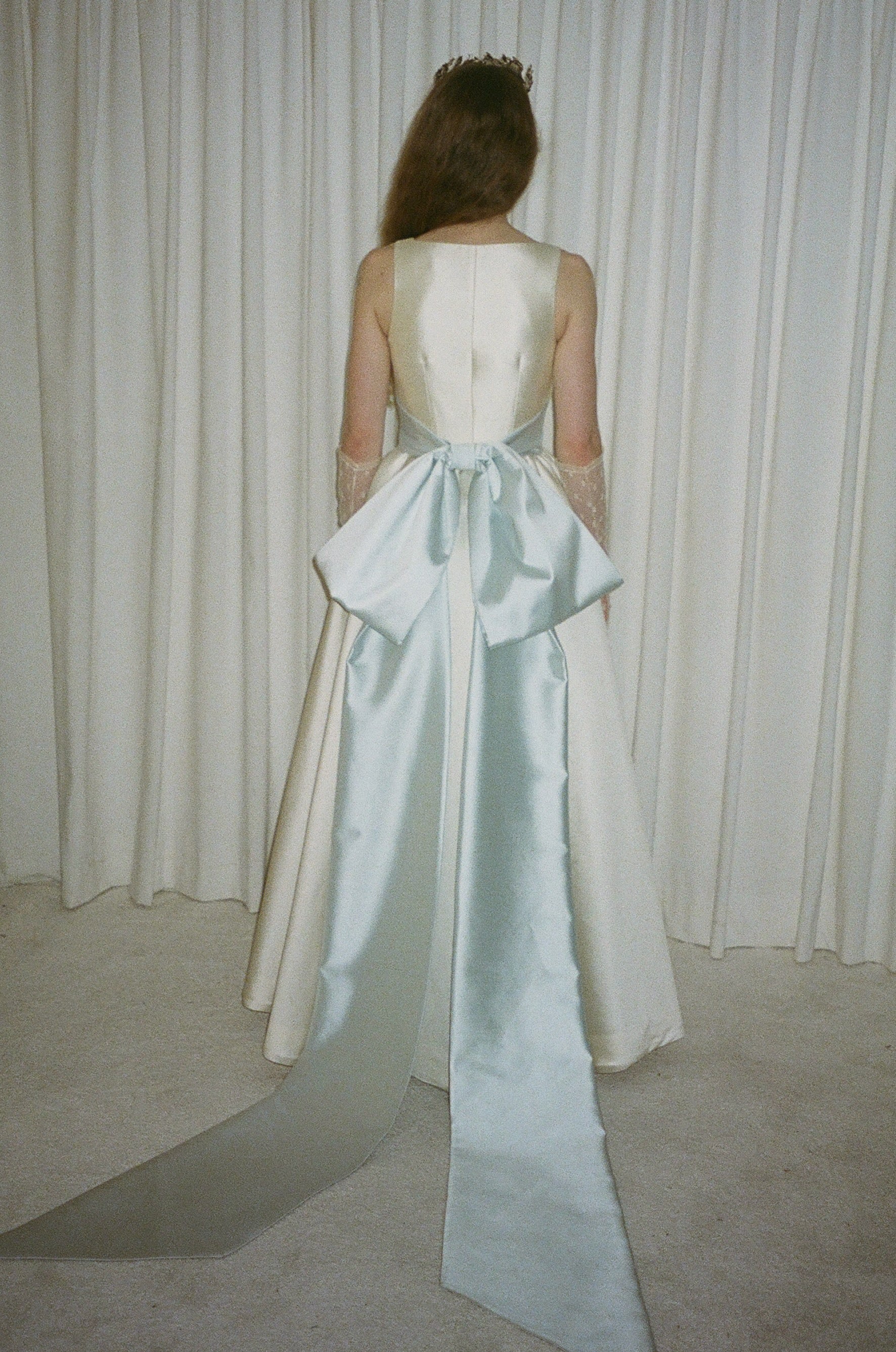 Astor Sleeveless Bow Back Gown