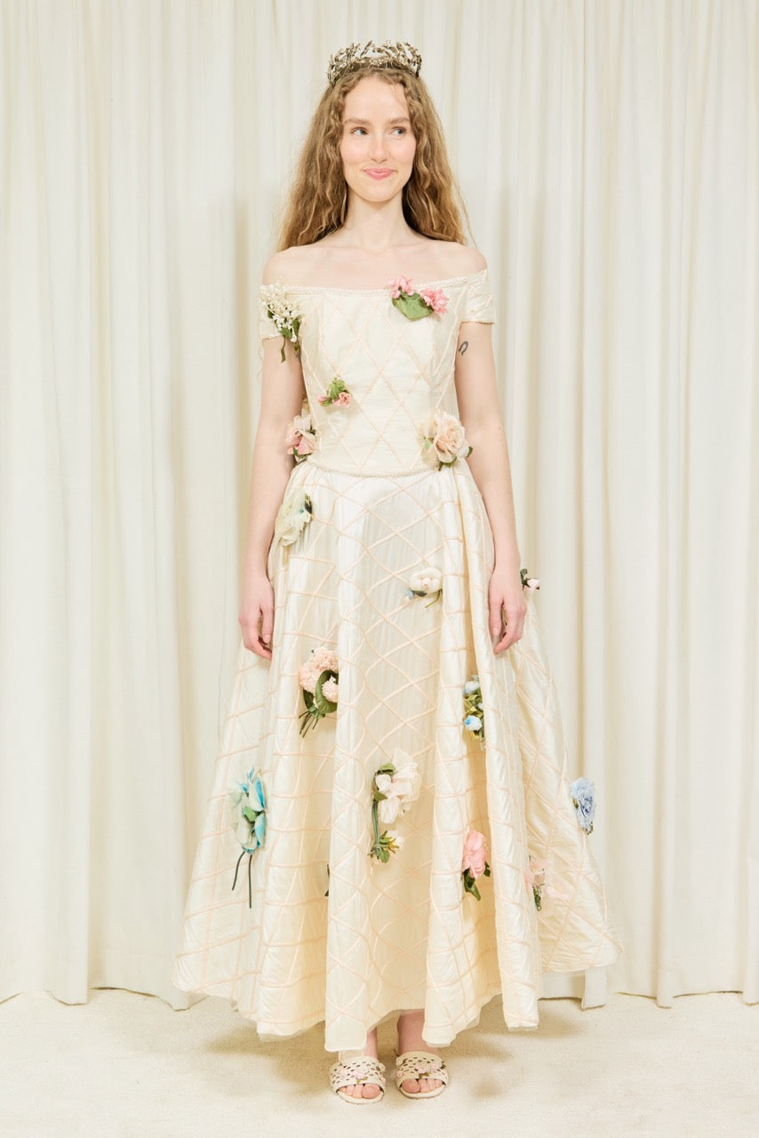 Clara Garden Trellis Gown