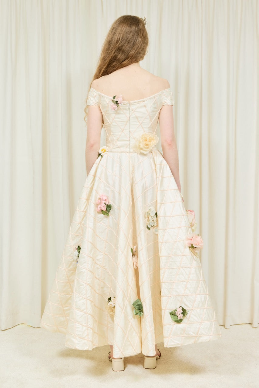 Clara Garden Trellis Gown
